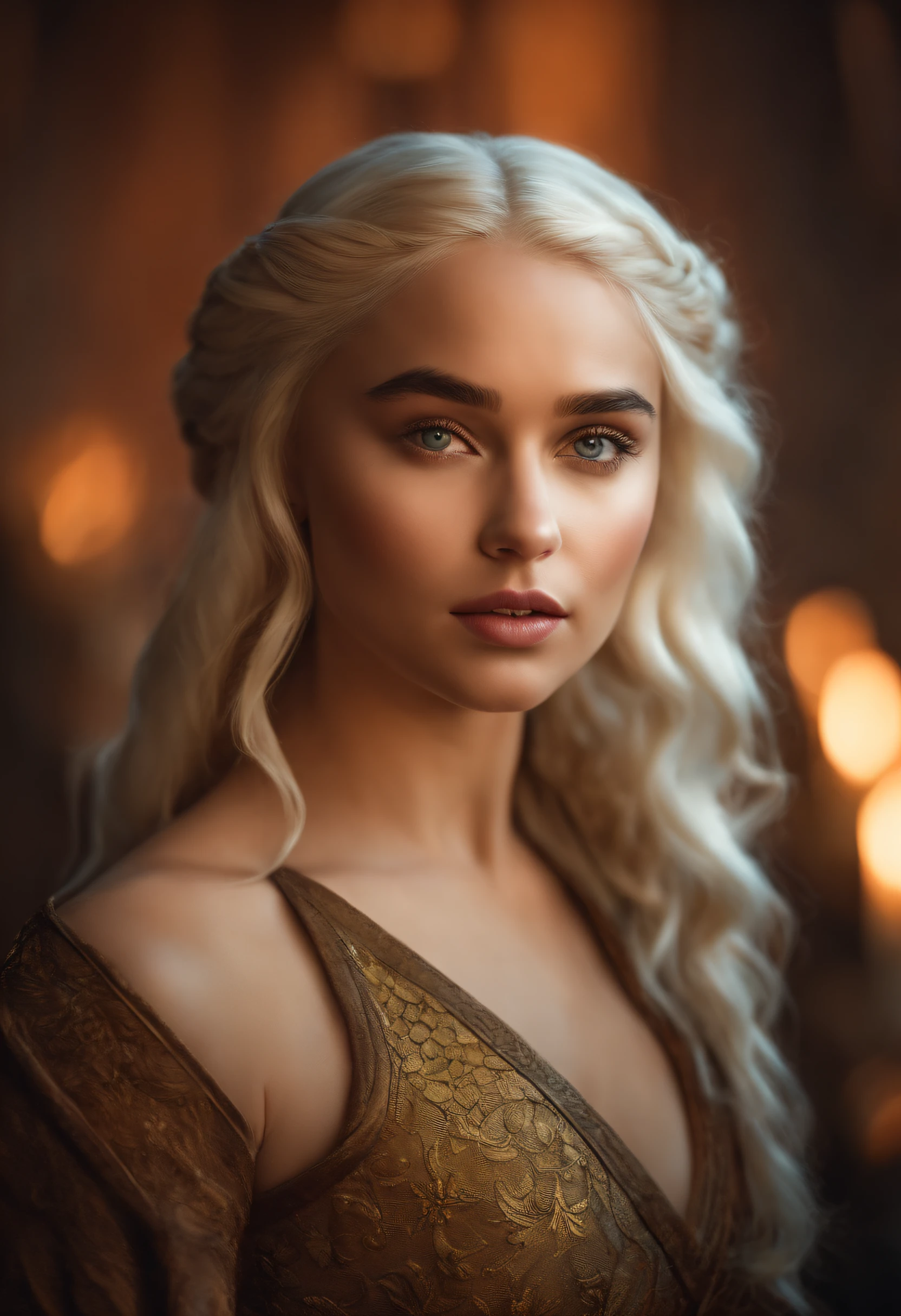 Metamorphose a girl's photo into a commanding portrait of Khaleesi from Game of Thrones