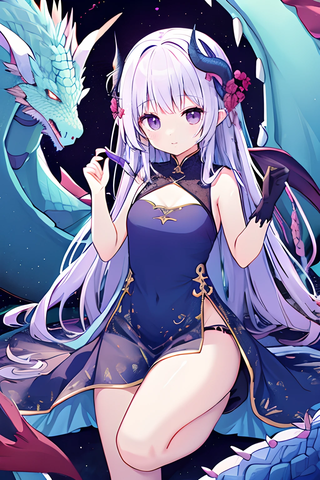 NSFW、Best Quality, top-quality、(cute petit girl:1.3),Lori、(naked girl)、Countless tentacles enveloped the girl、(Tentacles are wrapped around the legs、Tentacles are wrapped around arms)、creampied、 Scared、is crying、Anatomically correct、Tentacles touching the crotch、(Insert tentacles:1.3)、Tentacles grab the buttocks、(Insert the tentacles:1.3)、Girl raped by tentacles、Naked girl feeling fucked by tentacles