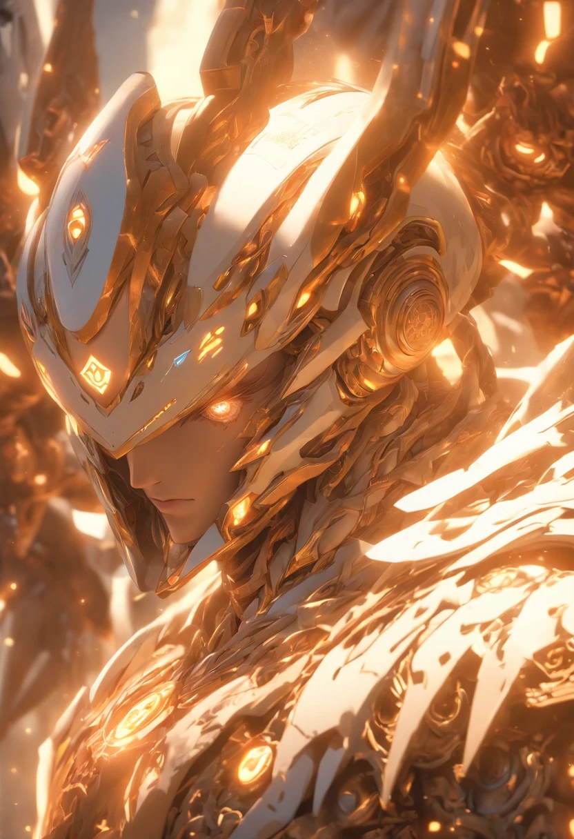 (Full body shot:1.4),(Wide Angle Shot), (Intricate details:1.4), (Masterpiece) , ((Anime Robot, Beautiful White Skin Golem, Angel, 1boy, Magic)), (Perfect Aesthetic Eyes:1.3) , (Detailed Eyes) , (Halo) , (Elden ring:1.4), (Wings:1.3), Glowing, Twintails Hair, Multicolored Hair, (Anatomically Correct Body:1.4) , Angry, (Perfect Face), Saenyo Ancalagon Majestic Guardian Knight | Ultra Detailed Robotic Armor | Cinematic Lighting | Intricate filigree metal design | 16k | Unreal Engine 5 | Octane Render | 3d, (anatomically correct :1.4), (Ultra Detailed, Fantasy Background, Blush, Solo, Fightning Stance), (magic circle:1.3), Lightning Effect, (Ray Tracing), Show Your Ability A.I., (Glowing Eyes) , (Particles Glowing) , 16k Wallpaper, Robot Female, Trending on Pintrest, By Nimox AI, UHD