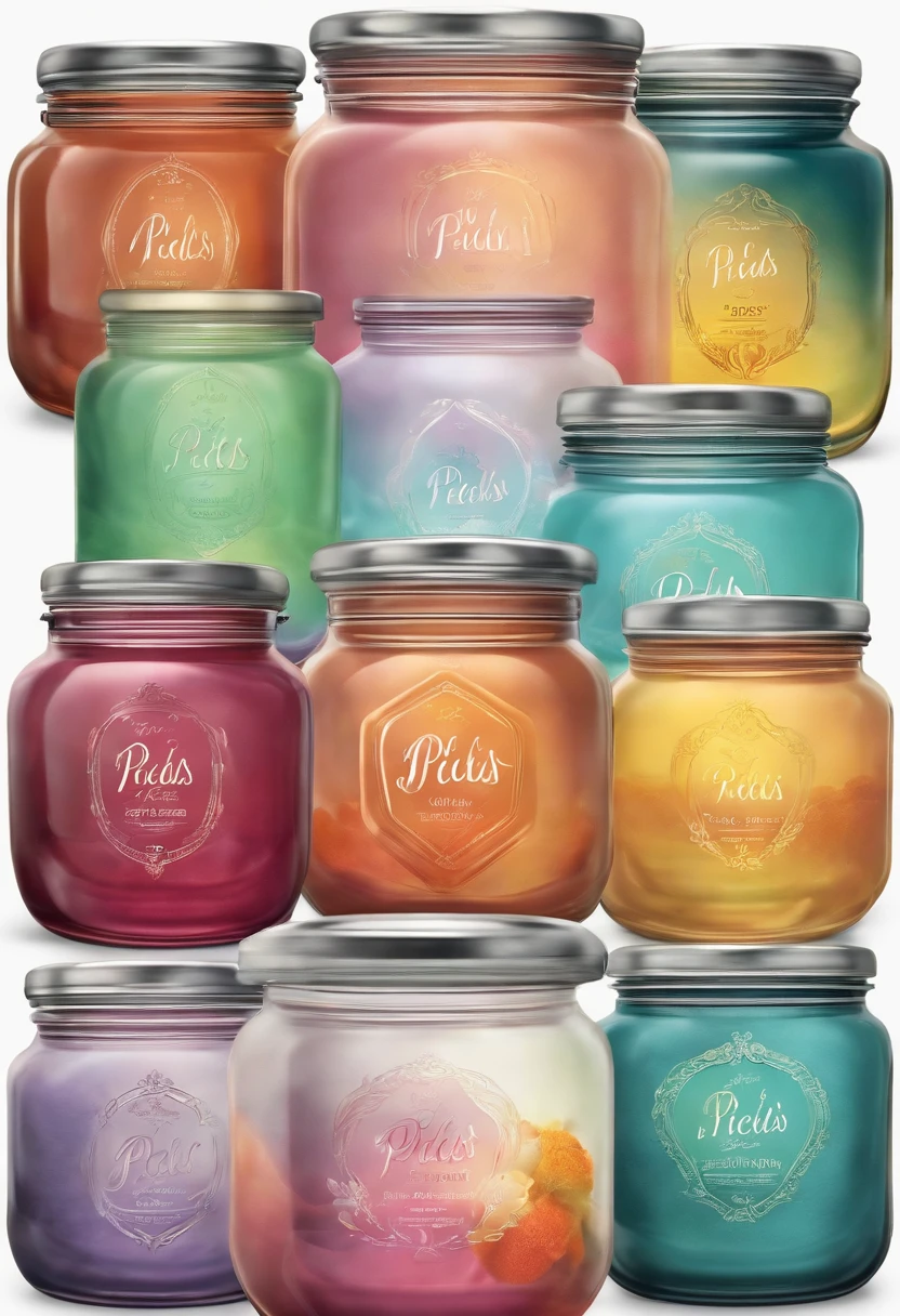 Make a logo for a jar of piclis