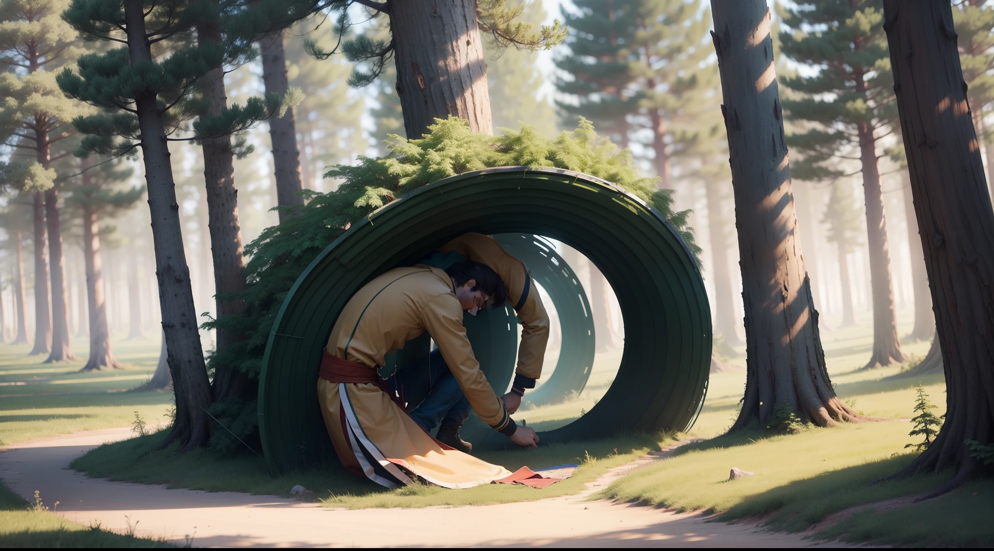 bending trees