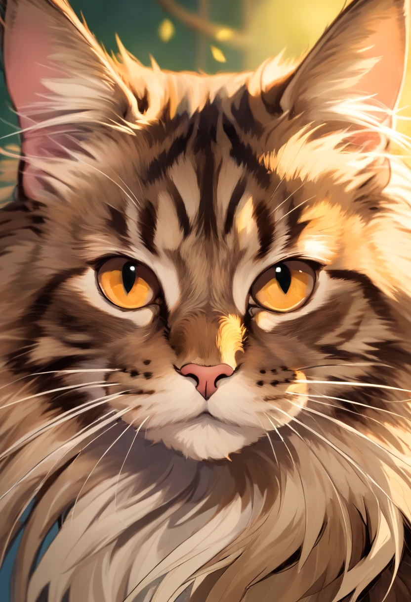 "Generate ultra-high-definition images of chic cats, Classic cat pose. Use advanced macro photography techniques、Highlight the intricate details of your cat's coat, lbeard, and expressive eyes.
Place the camera at peephole level, Create an intimate connection between the audience and the cat subject. Achieve a large aperture for shallow depth of field, Let the cat stand out clearly against a slightly blurred background.
Improve lighting to emphasize the texture and contour of the cat's body, avec un soft, Remove rough shadows、, Cosy atmosphere.
Scratch the cat in a relaxed position, But balanced, Show your flexibility and elegance. Try to capture moments in natural motion, Stretching, pubic hair beauty, etc., Convey realism.
Implement post-processing techniques to improve image clarity, Contrast, and color balance, Protect all aspects, From the intricate patterns of cats to their intense gaze, Rendered in amazing detail.
finally, Convey the gentle beauty and innate elegance of cats,, Capture fleeting moments,Celebrate the unique nature of the cat's curiosity and balance." ((maine coon)), ((Background: louka)), ((golden hour light)), ((Majestic)) ((chocolate bar)), ((Old cat))