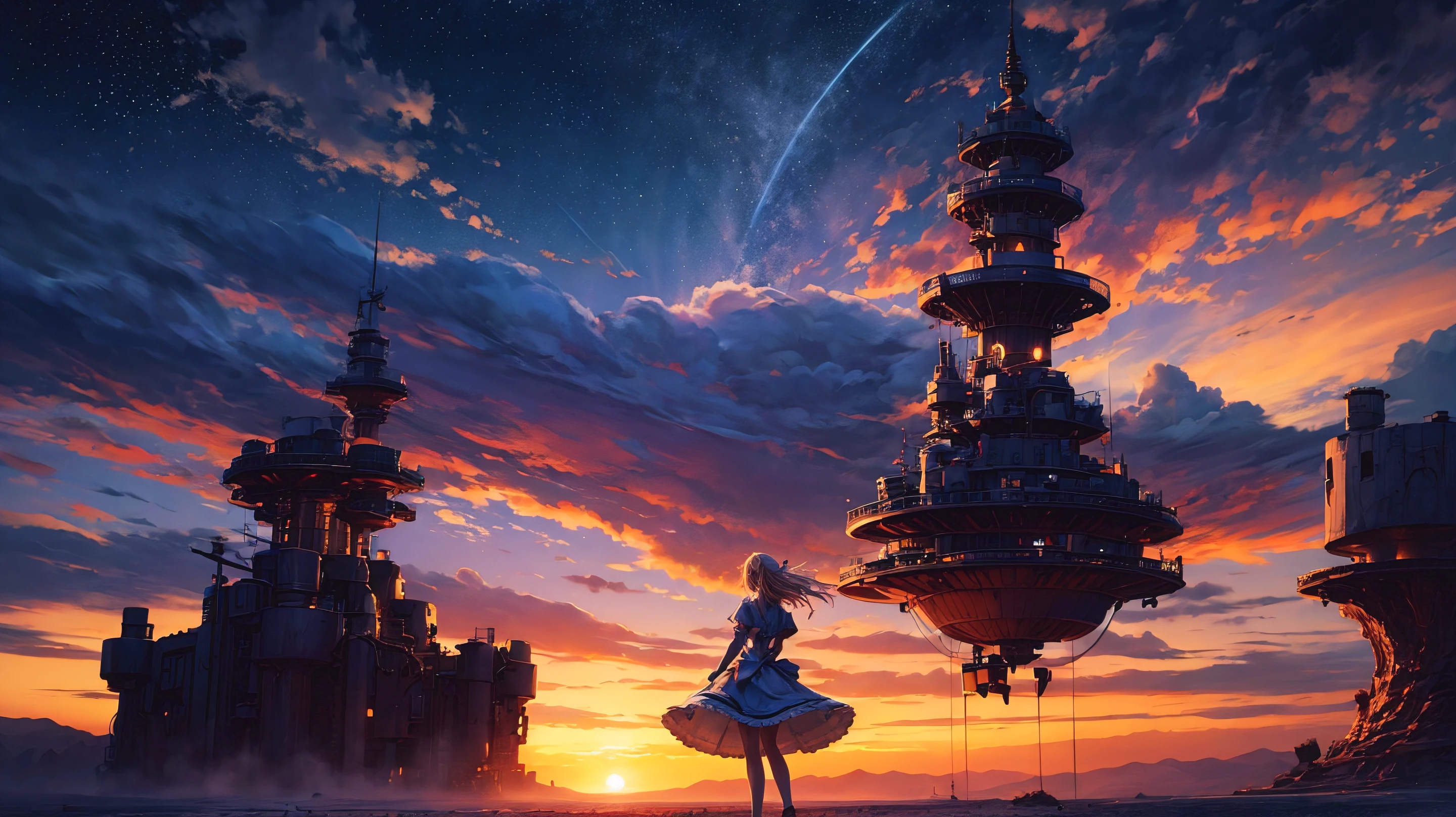 Alice in Desertland, Ultra High Resolution,Ultra detailed, Masterpiece, beautyfull,