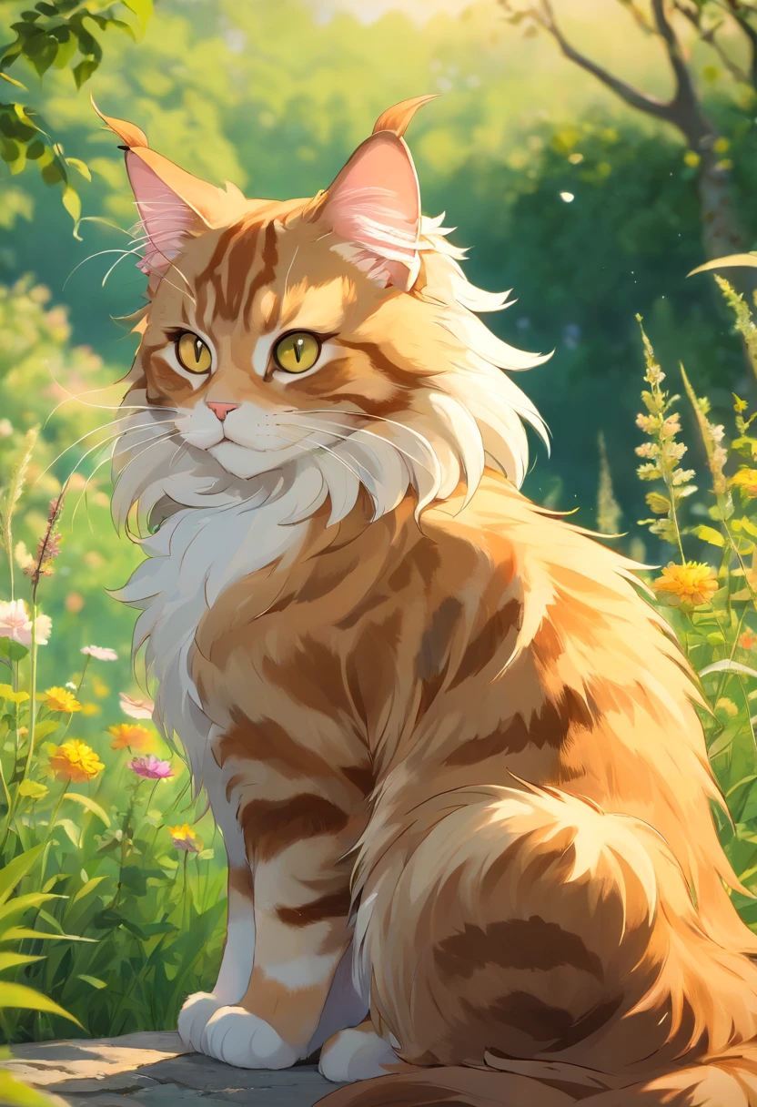 "Generate ultra-high-definition images of chic cats, Classic Cat Pose. Using advanced macro photography techniques、Highlights the intricate details of the cat's coat, mustaches, And expressive eyes.
Place the camera at the cat's eye level, Create an intimate connection between the viewer and the cat subject. Implement a wide aperture for a shallow depth of field, Make the cat stand out clearly against a gently blurred background.
Improve lighting to emphasize the texture and contours of the cat's body, Using the software, Remove coarse shadows、, cosy atmosphere.
Catch a cat in a relaxed position, But balanced, Show your flexibility and elegance. Try to capture the moment in natural movement, Stretching, grooming, etc., To convey a sense of authenticity.
Implement post-processing techniques to improve image clarity, contrast, and color balance, Secure all aspects, From the intricate patterns of cats to their intense gazes, Rendered in stunning detail.
Finally, convey the gentle beauty and innate grace of the cat,, Capture fleeting moments celebrating the unique essence of a cat's curiosity and balance." ((Maine coon)), ((Background: meadow)), ((golden hour light)), ((majestic)), ((chocolate cat)), ((old cat))