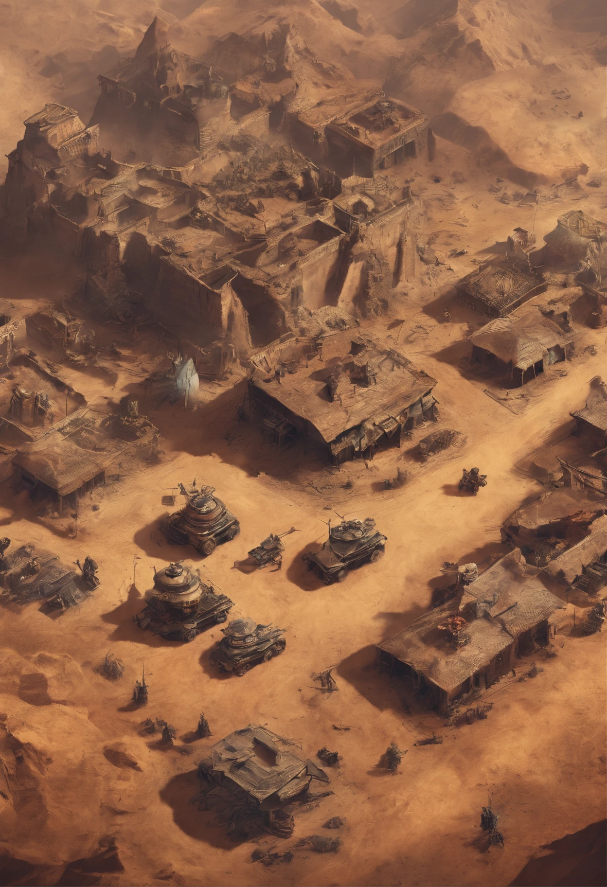 Abraham, A hero with a strong army, face to face with the four Great Kings, Realistic, 8K, post apocalyptic world, Wastelands and Red Canyons, вселенная mad max