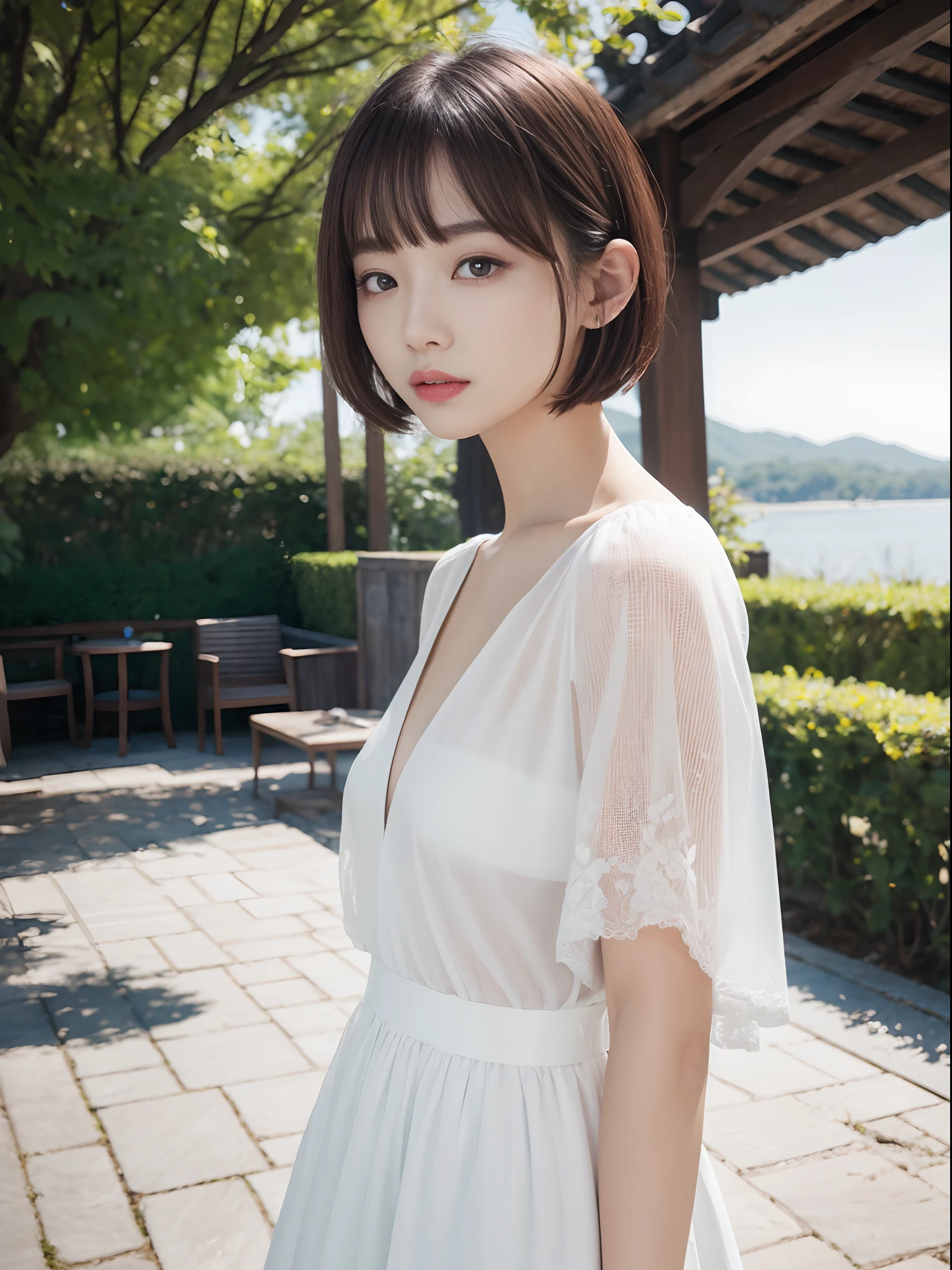 top-quality、ultra-detailliert、8k photo,short-hair