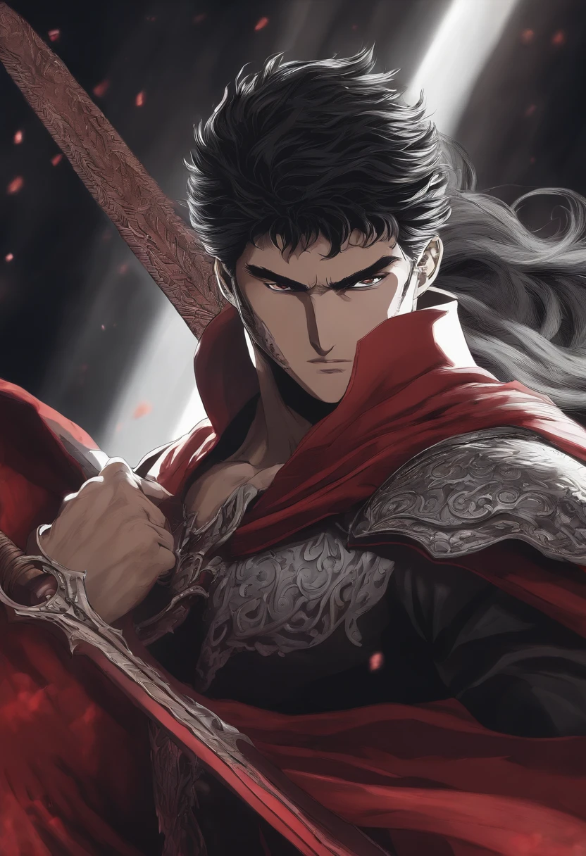 personagem 2d masculino parecido com berserk
