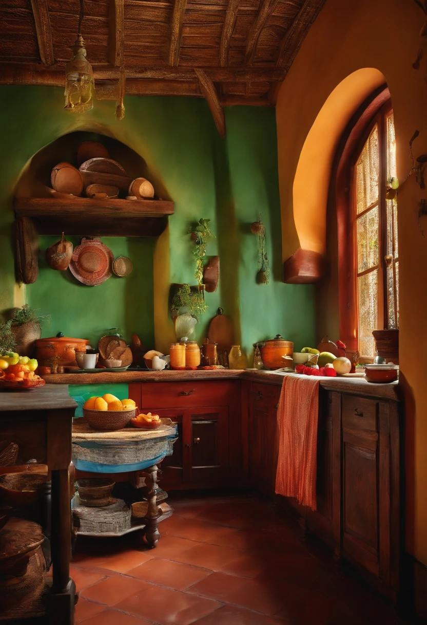 cozinha muito suja