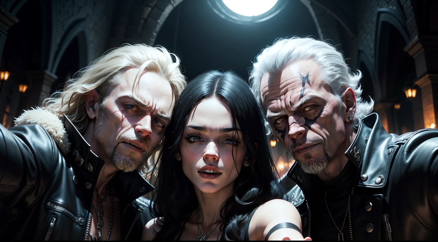 Metallica in Transylvania play for vampires, demons and werewolfs selfie