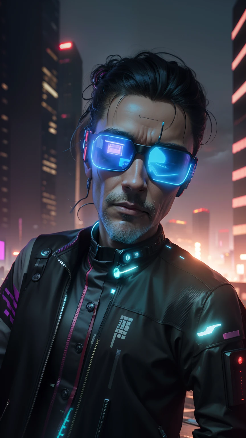 Change background, cyberpunk ,ultra realistic,8k