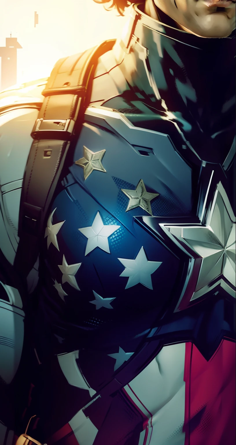 Captain America's new uniform
