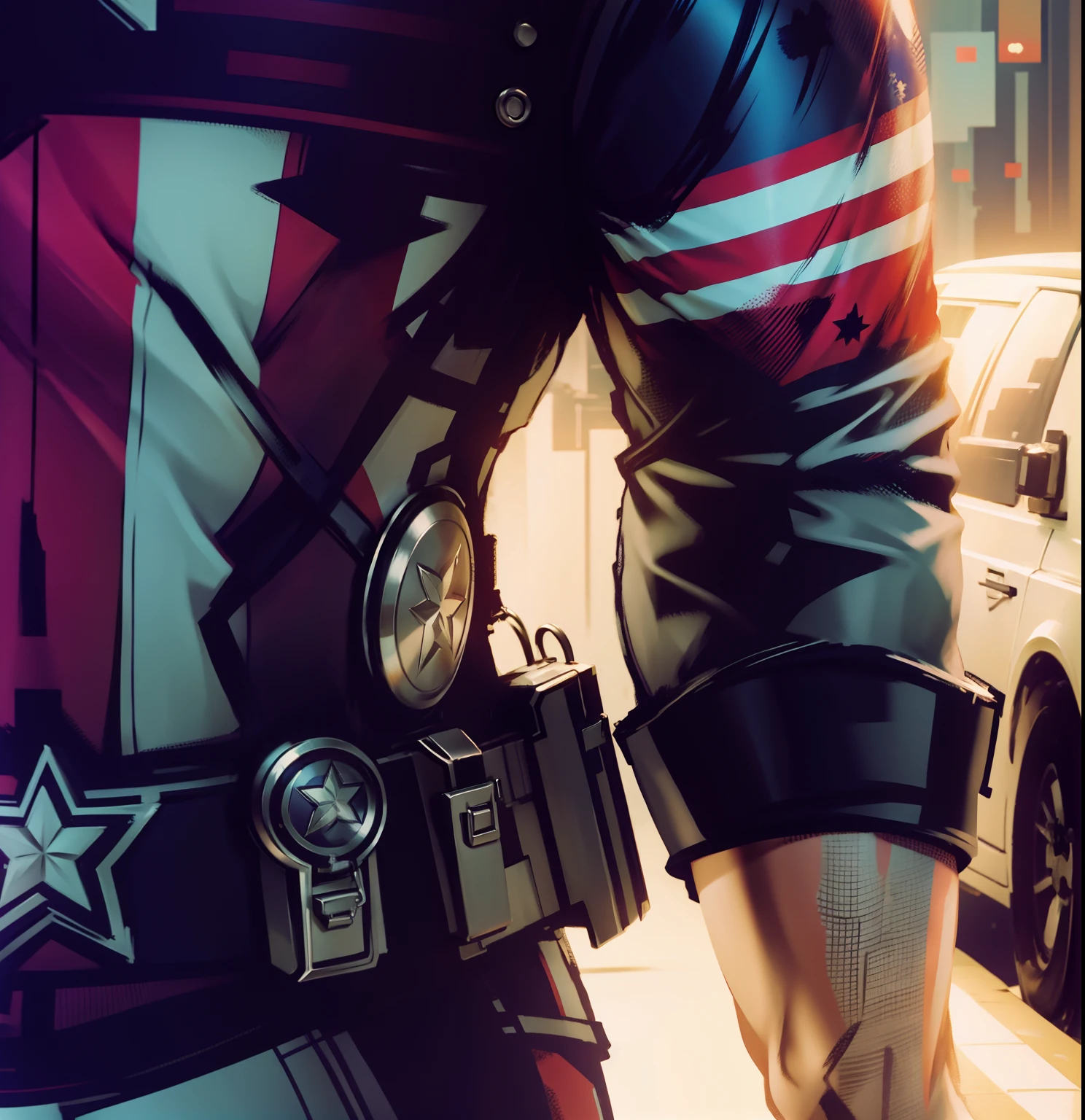 Captain America's new uniform