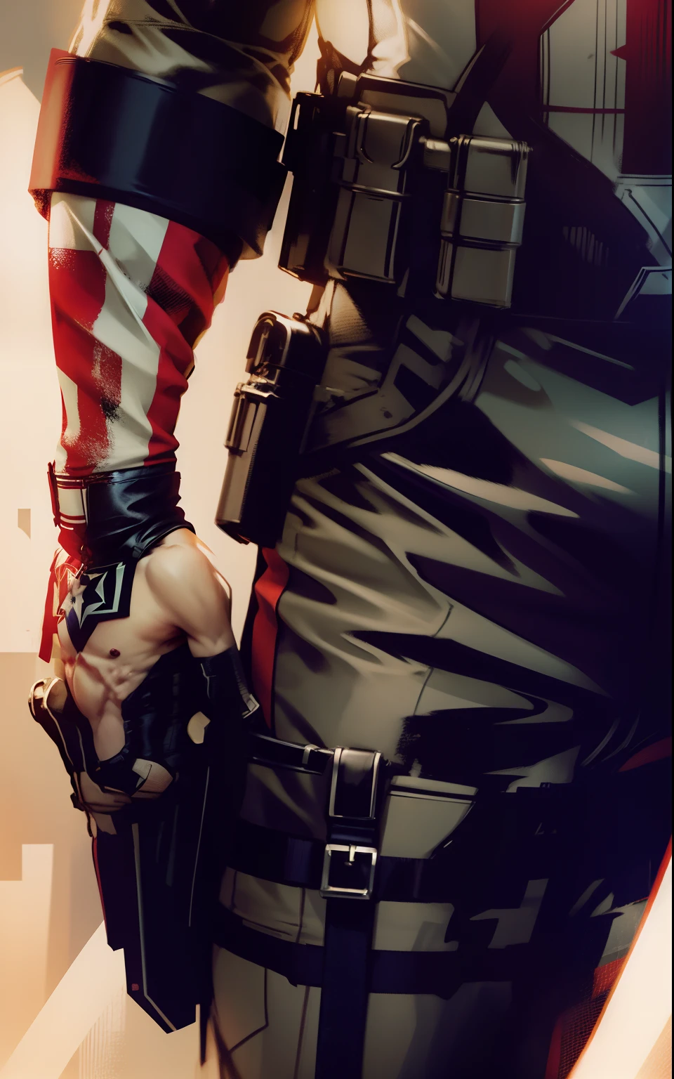 Captain America's new uniform