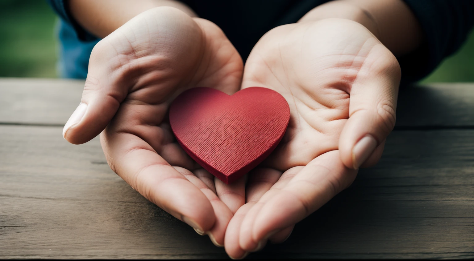 A hand firmly holding a heart, symbolizing the trust and certainty that faith brings in God's promises, even when we don't see them fulfilled immediately.
