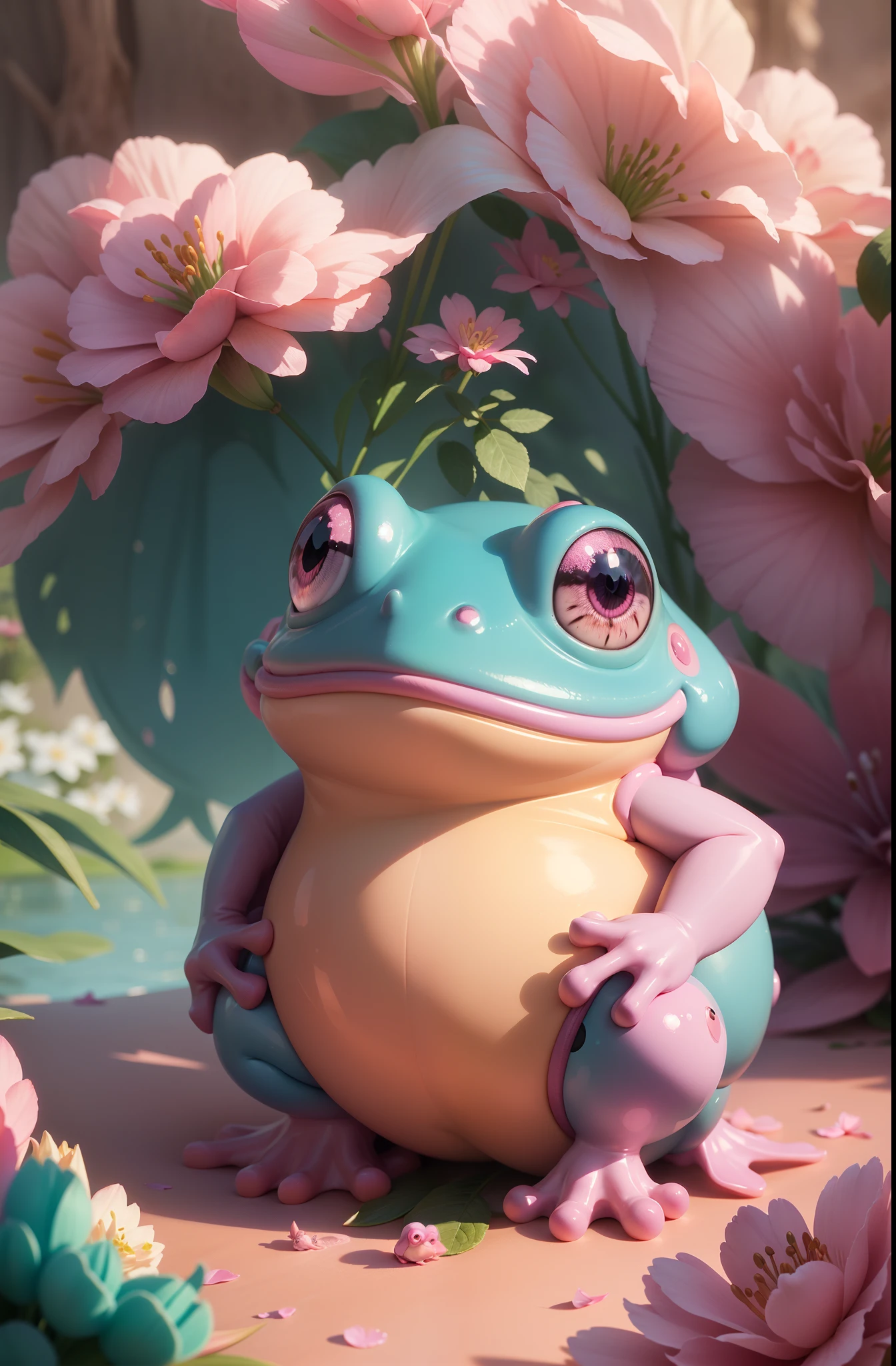 best quality,Ultra-detailliert,rosa Froschaugen,beautiful detailed eyes,Shiny frog eyes,shiny frog eyes,Zarte, detaillierte Augen,Froschaugen mit Reflexionen,Frog eyes with pink hues,Froschaugen mit komplizierten Mustern,Eye-catching pink frog eyes,leuchtend farbige Augen,Froschaugen in leuchtendem Pink,Rosa Froschaugen mit magischem Glanz,Froschaugen mit perlmuttartigem Glanz,Froschaugen mit einem Hauch von rosa Glitzern,Froschaugen mit hypnotisierendem Glanz,pink frog eyes surrounded by lily pads,rosa Froschaugen in einem Blumengarten,Majestic pink frog eyes amid green foliage,pink frog eyes merge with pink flowers,Frog eyes as the centerpiece of a pink-themed artwork,Pink frog eyes with a dreamlike atmosphere,Rosa Froschlaugen mit surrealem Touch,Lebendige rosa Froschaugen in einer Fantasiewelt,Froschaugen mit einem Hauch von Laune,rosa Froschaugen, die sich in einem ruhigen Teich spiegeln,leuchtend rosa Froschaugen erhellen die Nacht,mysterious pink frog eyes shrouded in fog,Frog eyes in delicate shades of pink,rosa Froschaugen, that radiate warmth and joy,lebendige und fesselnde rosa Froschaugen,winzige rosa froschaugen, die vor leben strotzen,Frog eyes like delicate gemstones in shades of pink,Pink frog eyes with ethereal quality,Frog eyes shimmer in shades of pink,rosa Froschlaugen voller Neugier.
konzentrieren:The length of the example is more than 60 words,Please rationalize according to actual needs。