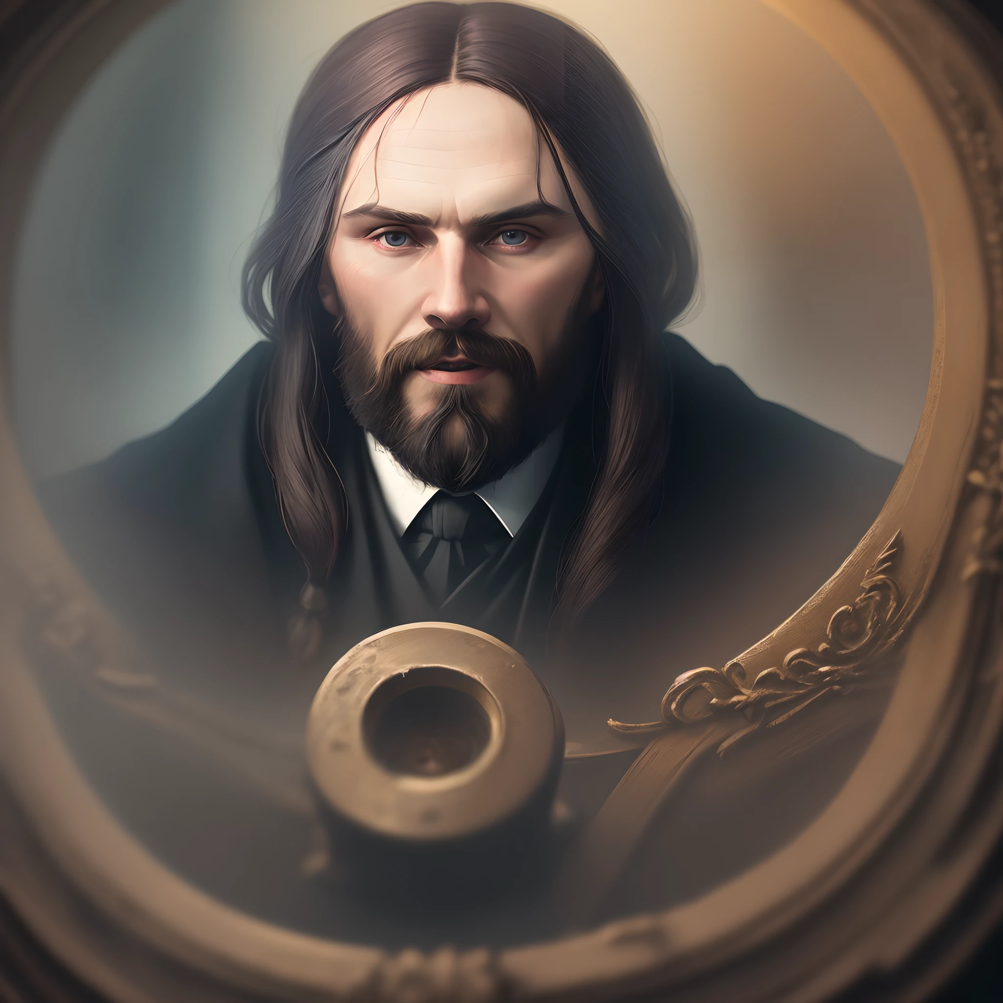 Rasputin,hiperrealista Movie Style 8K