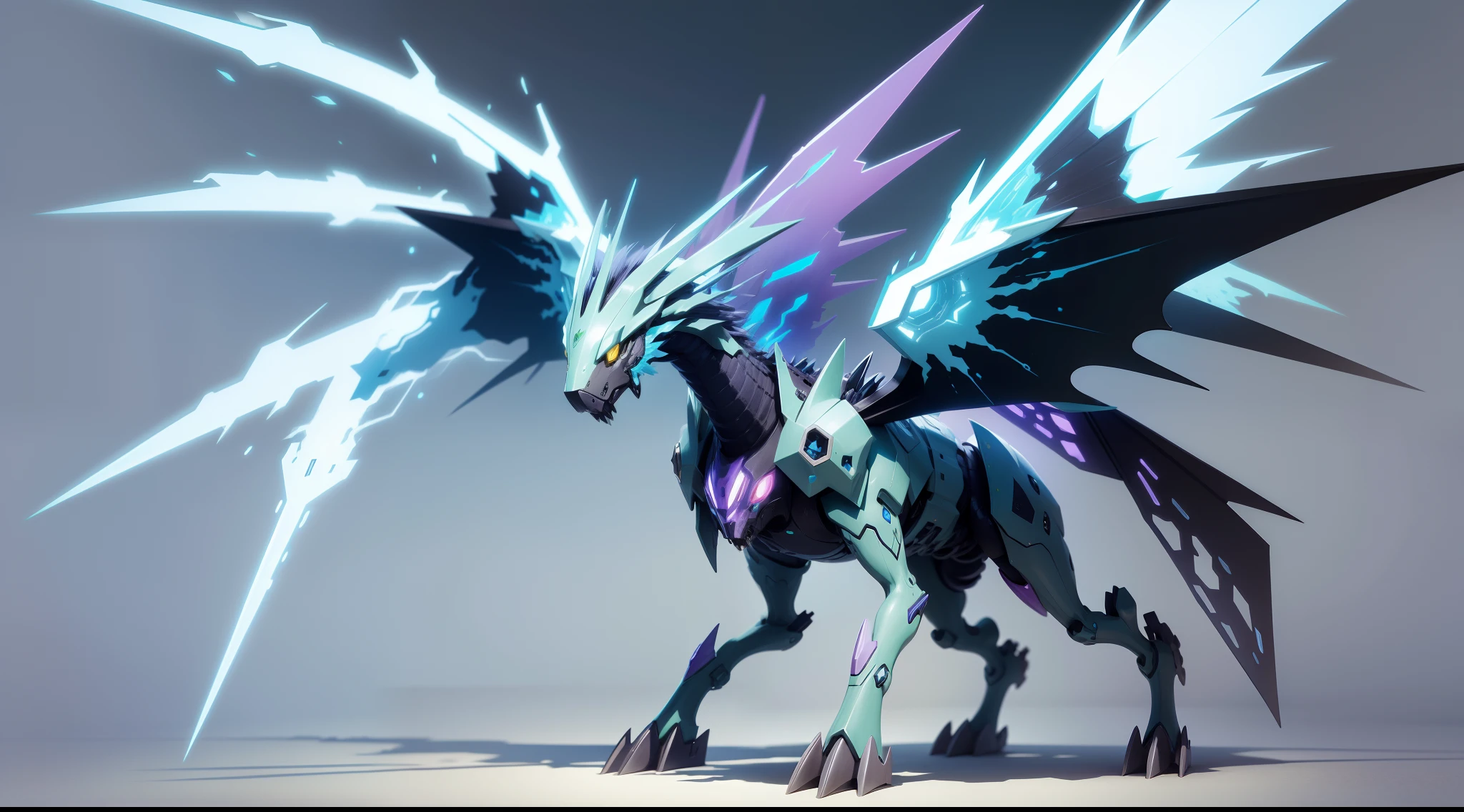 Zoid Digimon fly concept art fantasy elemental nature