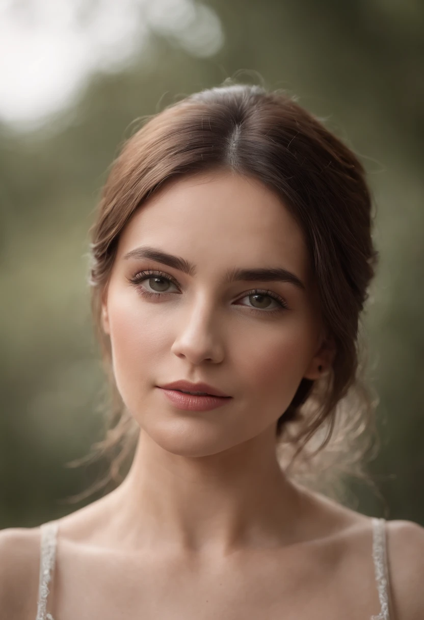 25 years old,Front face Professional color grading, sombras suaves, sem contraste, clean sharp focus, cinematic movie photograph