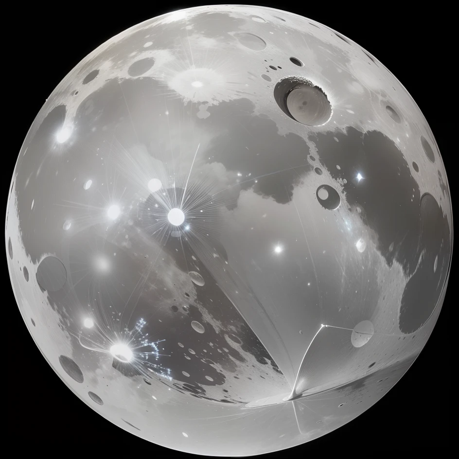 the moon is spinning slowly