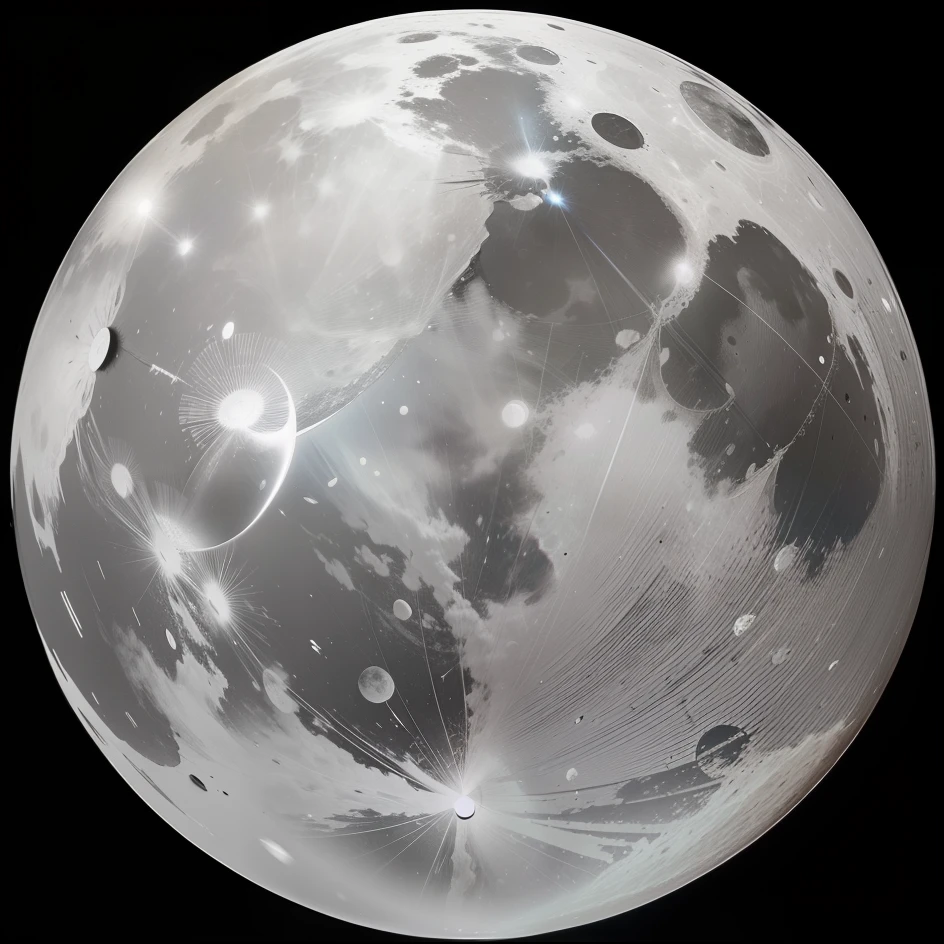 the moon is spinning slowly