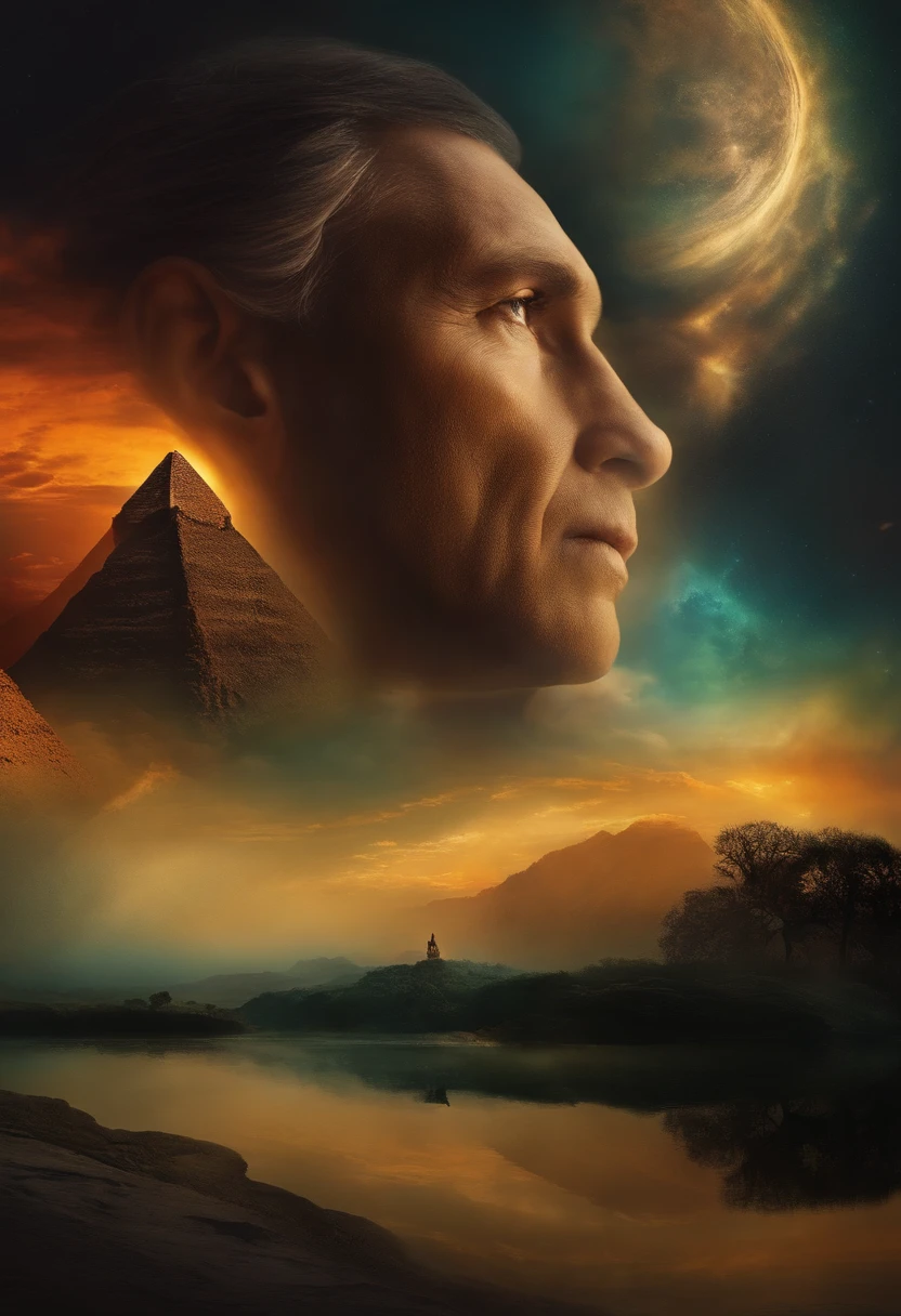 Portrait that demonstrates the evolution of the human being along the journey of his entire existence