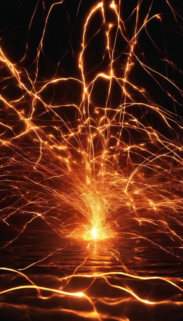 (best quality,4k,8k,highres,masterpiece:1.2),ultra-detailed,realistic,electricity,neon lights,energetic,colorful,abstract art,glowing,fluid motion,powerful sparks,electric circuit,technological,electromagnetic waves,energy flow,vibrant colors,dynamic lines,dazzling display,chaotic patterns,illumination,electric current,electric discharge,interplay of light and shadow,luminous,electrifying atmosphere,modern art,mesmerizing visuals,electrical energy,striking contrasts,spectacular effects,digitized,transformative,wireframe,high voltage,electrifying creativity,electrostatic,arc welding.