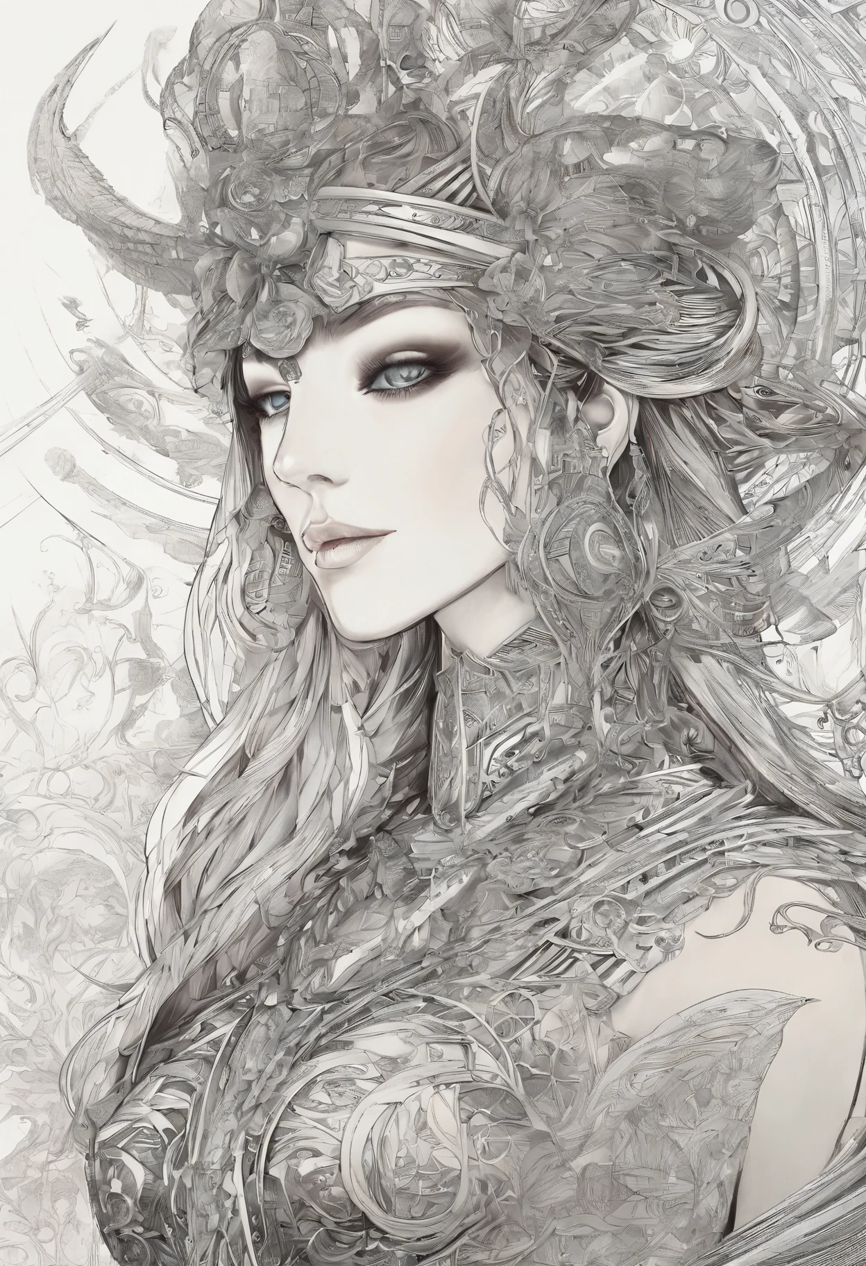 ((melhor qualidade)), ((obra-prima)), (detalhado), ((nua)), succubus sedutora, ethereal beauty, empoleirada em uma nuvem, (Fantasy Illustration: 1.3), olhar encantador, pose cativante, asas delicadas, charme sobrenatural, mystical sky, (Luis Royo:1.2), (Yoshitaka Amano:1.1), noite de luar, cores suaves, (paisagem de nuvens detalhada:1.3), (alta resolução:1.2)