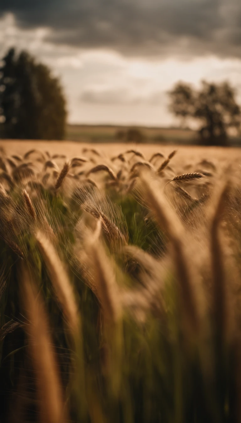 a small wheat plantation