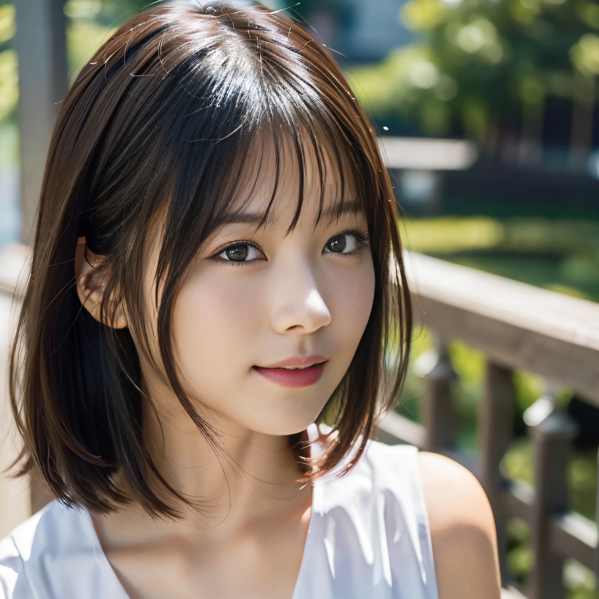 ((Highest quality、In 8K、masterpiece:1.3))、Sharp focus:1.2、Beautiful woman perfect body:1.4、Slim Abs:1.2、((Very short hair:1.2))、shirt、White background、Wet body:1.5、Three-dimensional texture、Detailed eyes、Brown Hair、Very shiny hair、Backward view、Hair quality improvement、Handsome short、Short-haired blonde。