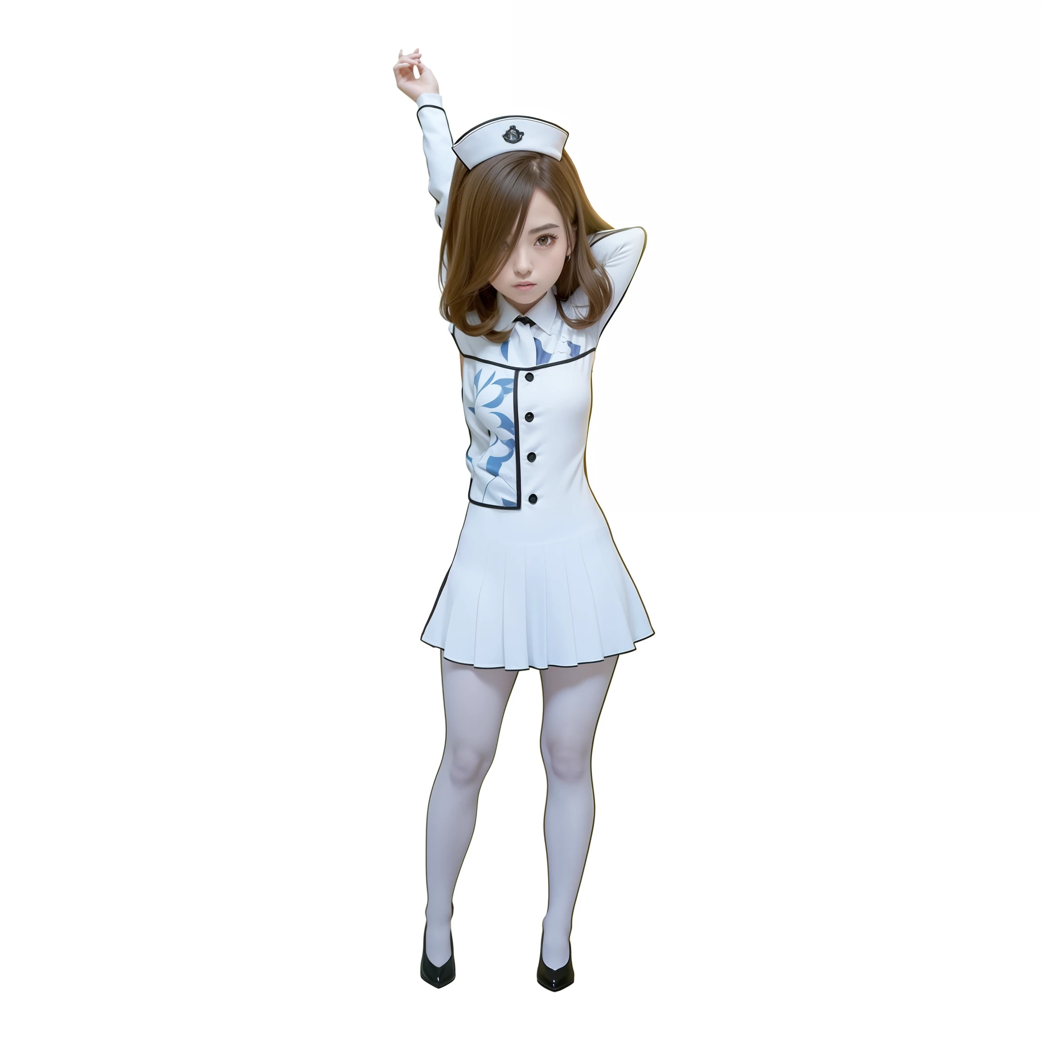 Anime girl in a black and white uniform standing in a room, Garota Anime usando um vestido preto, !!retrato de corpo inteiro!!, meu vestido queridinho anime, Anya, Spy X Family, Rena Nounen Estilo 3/4, Yandere. alto, corpo inteiro!!, anime vtuber modelo de corpo inteiro, protagonista feminina 👀 :8, inspirado por Li Chevalier