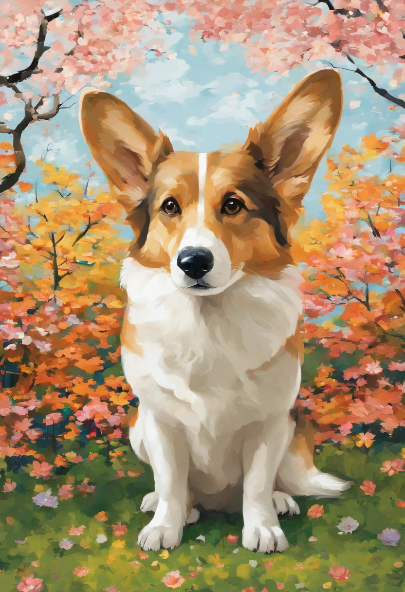 "Generate an ultra-high definition image capturing a pembroke Welsh corgi in a chic, Classic dog pose. Use advanced macro photography techniques to highlight the intricate details of the dog's coat, standing ears, e olhos expressivos e lingua parcialmente para fora. Place the camera at the dog's eye level, creating an intimate connection between the viewer and the canine subject. Implemente uma ampla abertura para profundidade de campo rasa, Permita que o cachorro se destaque nitidamente contra um fundo suavemente desfocado. Improve lighting to emphasize the textures and contours of the dog's body, Uso de Soft, Fuzzy lighting to remove harsh shadows and create a, ambiente aconchegante. Capture the dog in a relaxed position, mas equilibrada, showing your flexibility and elegance. Experimente capturar o momento durante o movimento natural, como alongamento ou tosa, to convey a sense of authenticity. Implement post-processing techniques to refine image clarity, contraste, and color balance, garantindo que todos os aspectos, from the dog's intricate patterns to its intense gaze, Renderiza em detalhes impressionantes. Enfim, Convey the serene beauty and innate grace of the pembroke Welsh corgi dog, Capture a fleeting moment that celebrates the unique essence of canine curiosity and balance."