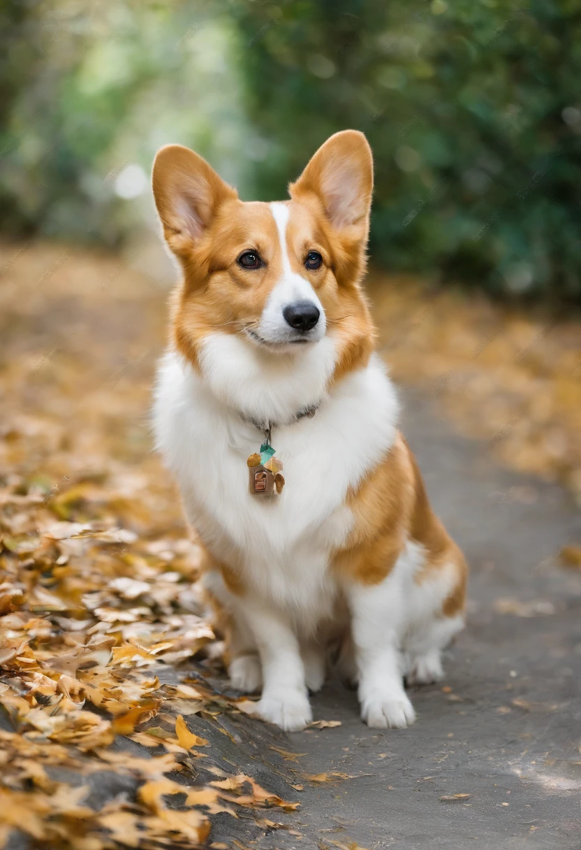 "Generate an ultra-high definition image capturing a pembroke Welsh corgi in a chic, Classic dog pose. Use advanced macro photography techniques to highlight the intricate details of the dog's coat, standing ears, e olhos expressivos e lingua parcialmente para fora. Place the camera at the dog's eye level, creating an intimate connection between the viewer and the canine subject. Implemente uma ampla abertura para profundidade de campo rasa, Permita que o cachorro se destaque nitidamente contra um fundo suavemente desfocado. Improve lighting to emphasize the textures and contours of the dog's body, Uso de Soft, Fuzzy lighting to remove harsh shadows and create a, ambiente aconchegante. Capture the dog in a relaxed position, mas equilibrada, showing your flexibility and elegance. Experimente capturar o momento durante o movimento natural, como alongamento ou tosa, to convey a sense of authenticity. Implement post-processing techniques to refine image clarity, contraste, and color balance, garantindo que todos os aspectos, from the dog's intricate patterns to its intense gaze, Renderiza em detalhes impressionantes. Enfim, Convey the serene beauty and innate grace of the pembroke Welsh corgi dog, Capture a fleeting moment that celebrates the unique essence of canine curiosity and balance."