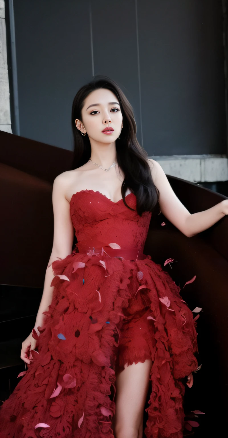 (8k, RAW photo, best quality, masterpiece:1.2), (realistic, photo-realistic:1.4), ultra-detailed, (Kpop idol),perfect detail , looking at viewer,make up, Jessica Marie Alba,
huge breast, cleavage, smile,
,a woman in a red dress posing for a picture, dilraba dilmurat, Fan Bingbing, full-body xianxia, ruan jia beautiful!, inspired by Zhang Shuqi, inspired by Zhang Yan, shaxi, in a red dress, Wearing a red cheongsam, in a red dress, Wearing a red dress, xintong chen