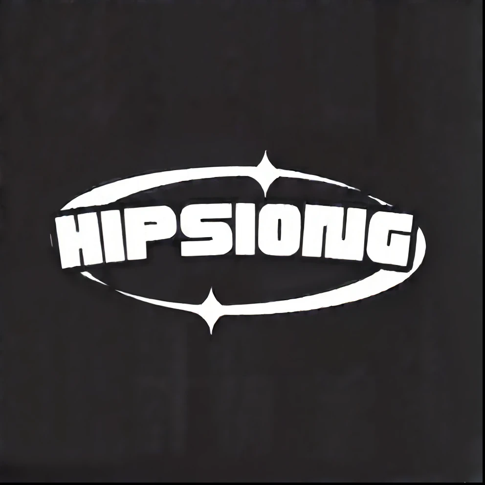 ((masterpiece 1:2)), ((UltraHD+)) a black and white logo with the word hipsouc, hypnotising, trending on artstationhq, hiphop, hip hop, hight resolution, high quality image, hip-hop, hip - hop, hips, hip hop style, rounded logo, vector behance hd jesper ejsing, trending on artstationh, official artwork, tripping