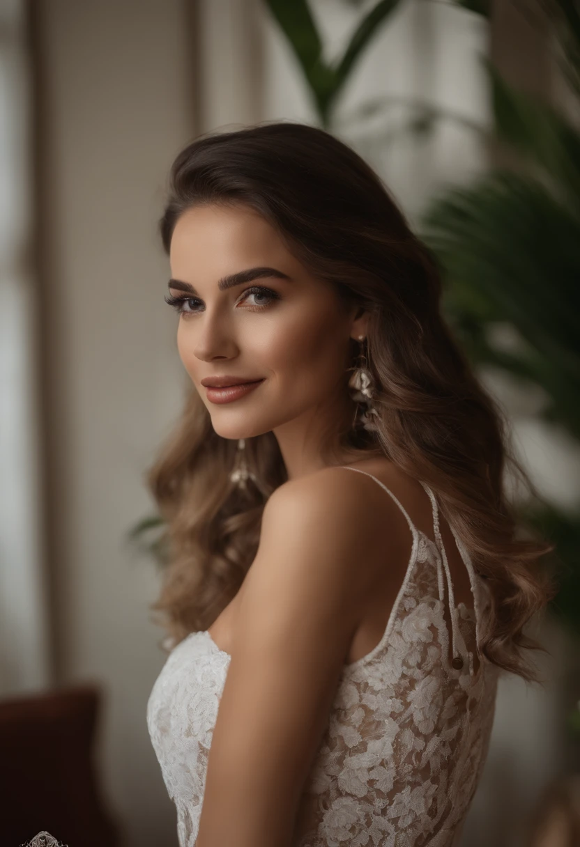 (best quality,4k,HDR),Estilo Pixar,jovem de 26 anos,Retrato natural,deslumbrantes olhos verdes,pele clara,cabelos pretos lisos,Businesswoman,terno preto formal,beautiful face,delicate features,lovely smile,postura confiante,iluminada pela luz suave do dia,fundo do horizonte da cidade,sombras sutis,dynamic compositing,cores vibrantes,meticulous attention to detail,Playful behavior, mas profissional,atmosfera acolhedora e convidativa,Flawless rendering,Texturas realistas,ultra-detailed facial expression,Expressive eyes and lips,olhos cintilantes com uma pitada de travessura,fios de cabelo macios e brilhantes,Subtle makeup enhancing your natural beauty,terno perfeitamente adaptado acentuando sua figura,sofisticado, but affordable,Creative and inspiring spirit,Portrait Capturing Your Ambition and Determination,Foco e movimento intensos em seus olhos,movimento gracioso e postura equilibrada,Creating a sense of movement and energy in the artwork,Breathtaking clarity and sharpness,efeito tridimensional imersivo,perfect  lighting,Illuminating your features in a flattering way,paleta de cores equilibrada e refinada,com estalos de tons vibrantes,melhorar o impacto visual geral,Finding the right balance between realism and stylization,showing her in a moment of triumph and confidence,uma obra-prima atemporal,showcasing the beauty and strength of the modern woman.