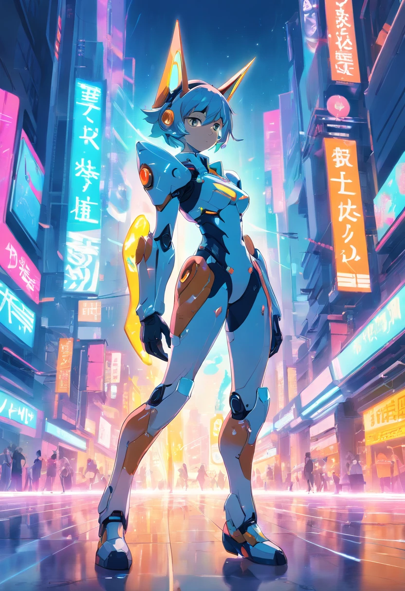 Android Android Jogos para iOS ou Android, No estilo de Tristan Eaton, distopia cyberpunk, retrato meticuloso, Anthony Gormley, 8k 3D, Alex Maleev, Mastery of metallurgy --AR 71:118 --s 750 --V 5.2