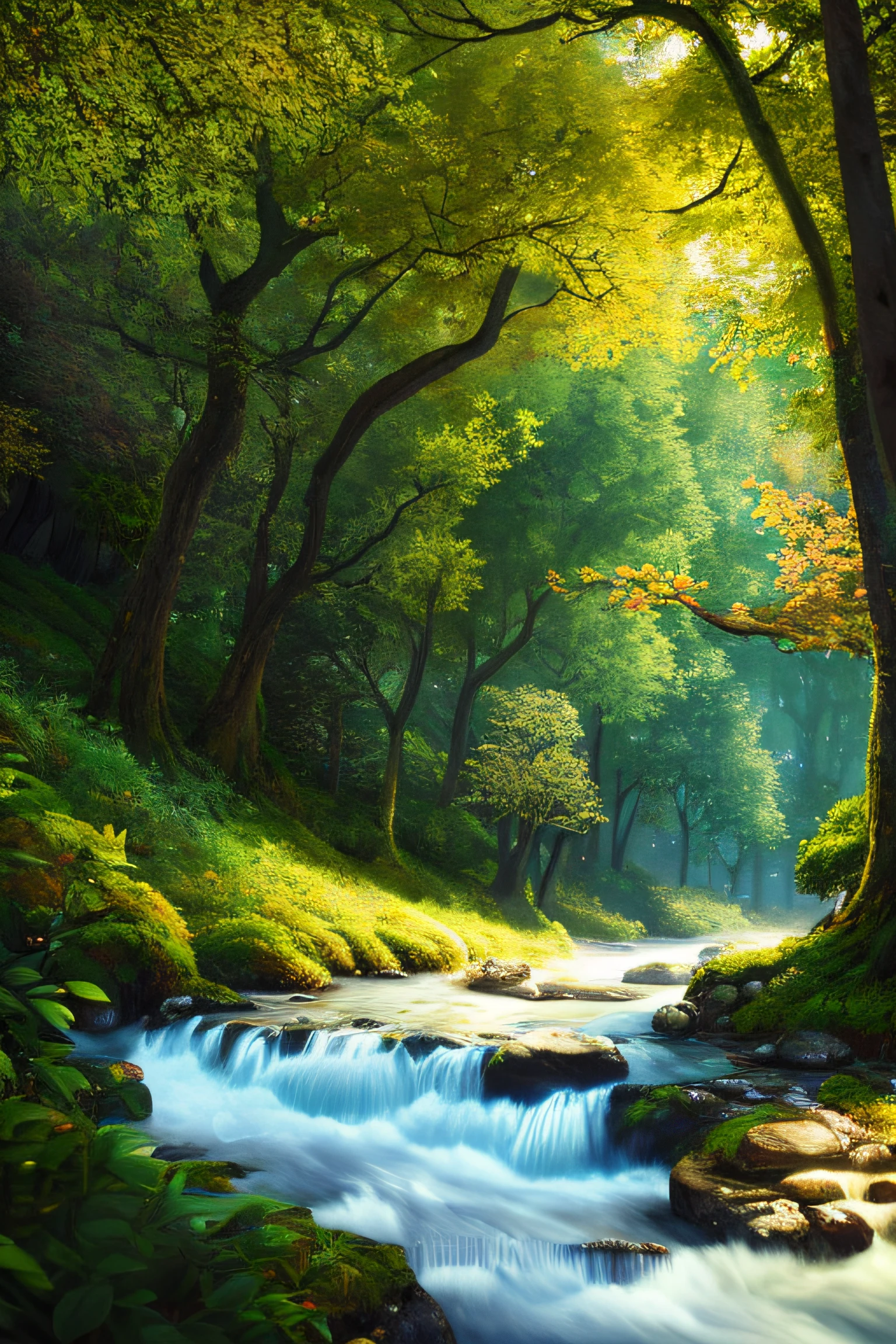 masterpiece, best quality, high quality,extremely detailed CG unity 8k wallpaper, An enchanting and dreamy scene of a fantasy forest, with towering trees, glowing mushrooms, and hidden fairy glens, creating a sense of mystique and enchantment, artstation, digital illustration, intricate, trending, pastel colors, oil paiting, award winning photography, Bokeh, Depth of Field, HDR, bloom, Chromatic Aberration ,Photorealistic,extremely detailed, trending on artstation, trending on CGsociety, Intricate, High Detail, dramatic, art by midjourney