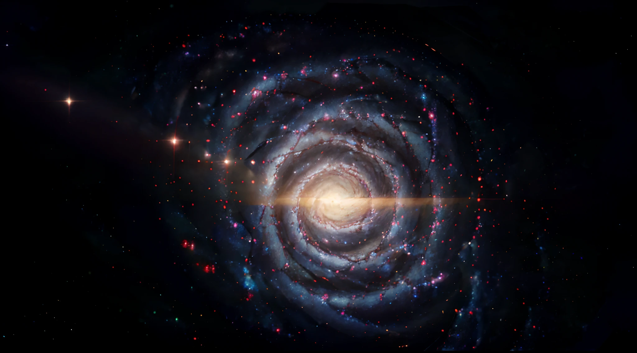 (master part:1.3),(best quality:1.2),8k,absurdos,unidade 8k wallpapper,(extremamente detalhado:1.3),Highestres,
galaxy,espiral_galaxy