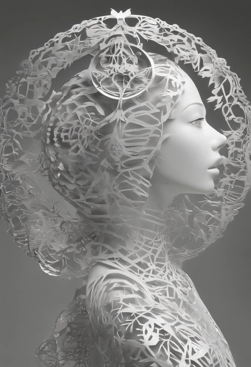 (female Protogen),cyberpunk,mechanical,glowing eyes,metallic surface,digital display,advanced technology,futuristic,neon lights,electromagnetic field,sharp edges,streamlined design,digital organism,biomechanical,mysterious atmosphere,glass visor,enhanced senses,energetic pose,invisible circuits,holographic projections,colorful wires,female cyborg