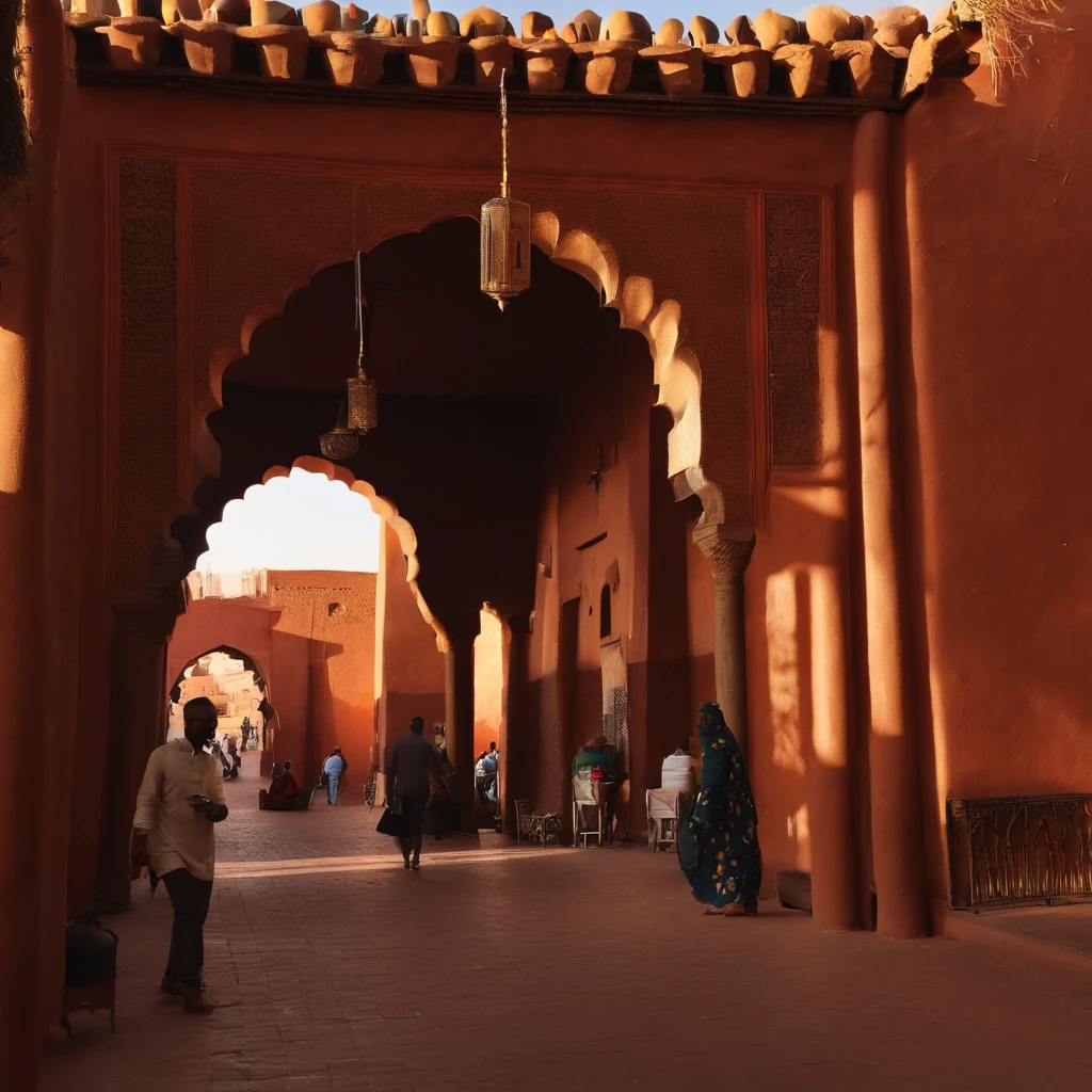 jemaa el fna, Marrakech, earthquake today, broken medina walls