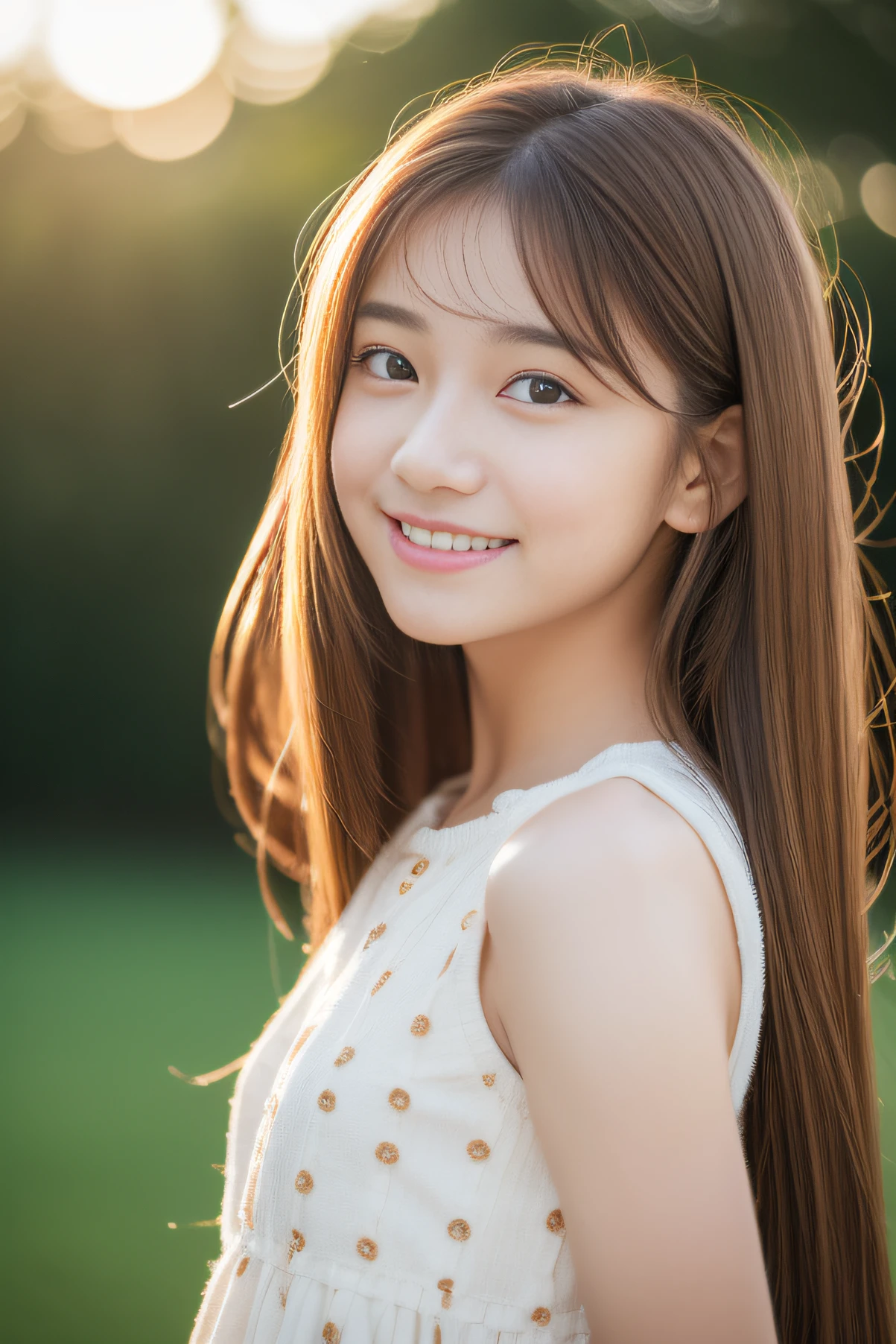 Japanese ),((beautiful girl)),An expression that imagines something pleasant:1.2,(perfect body beauty:1.2),((perfect body)),(shy smile),beautiful teeth,