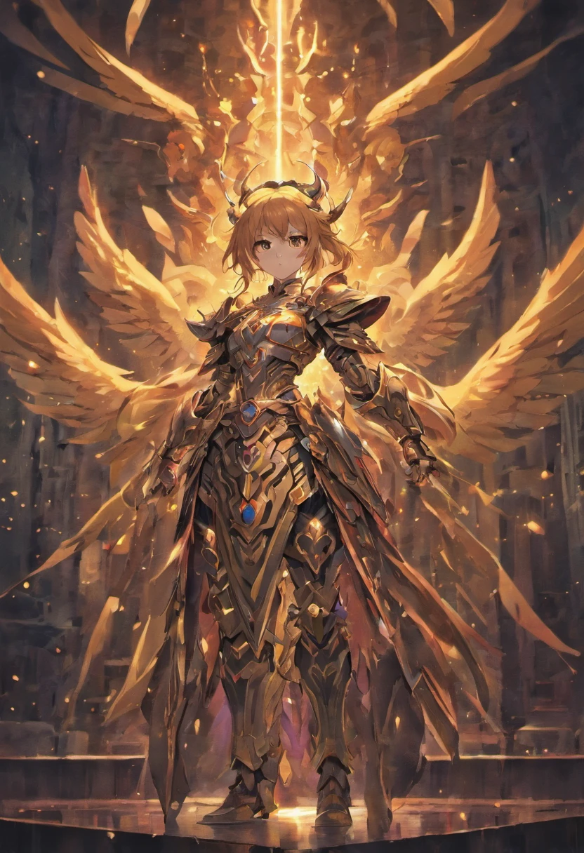 a fantasy warrior, ASCII art design armor, intricatedesign, Photorealistic, 8K Ultra Graphics