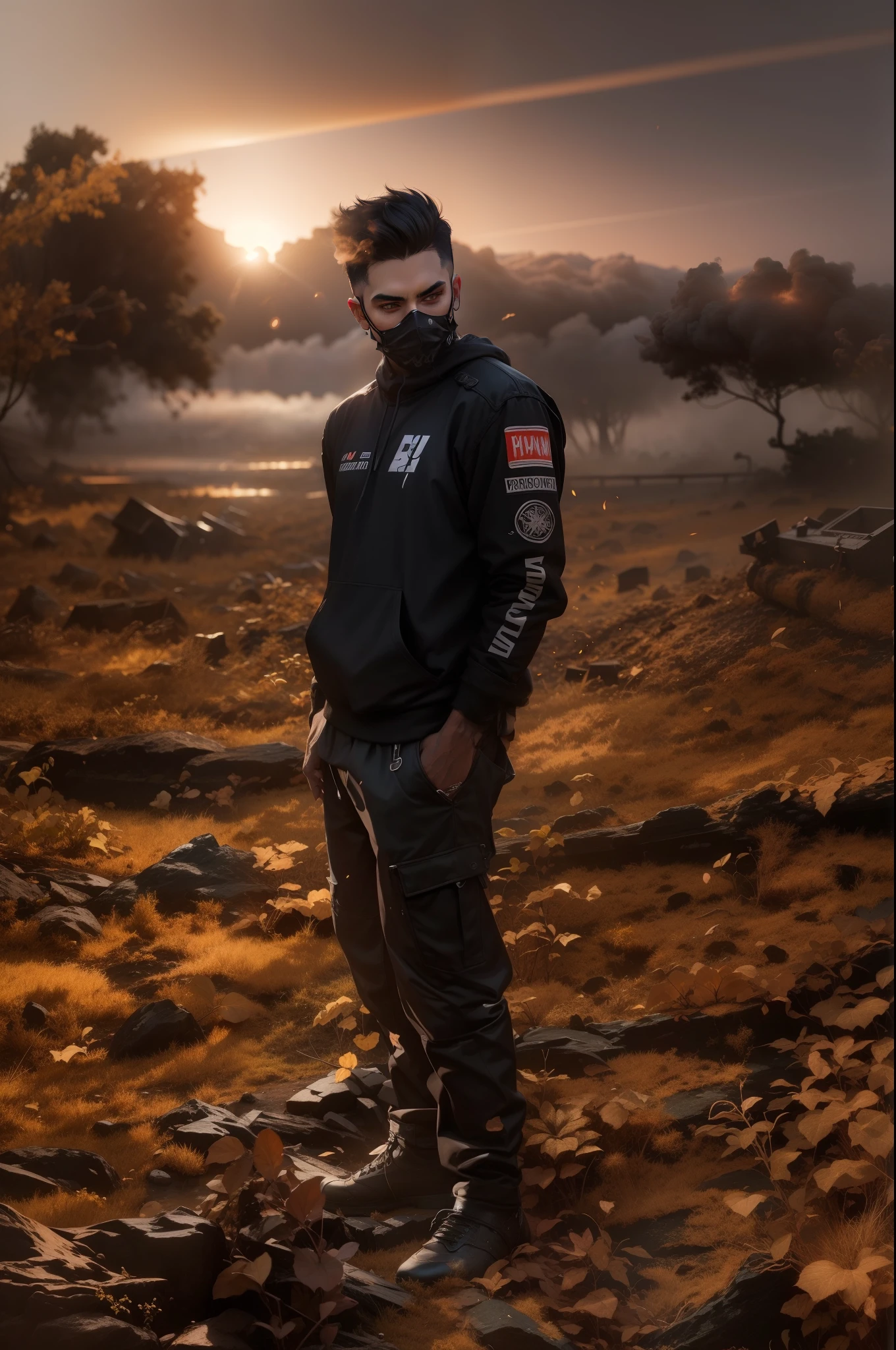 Change background dark smokey