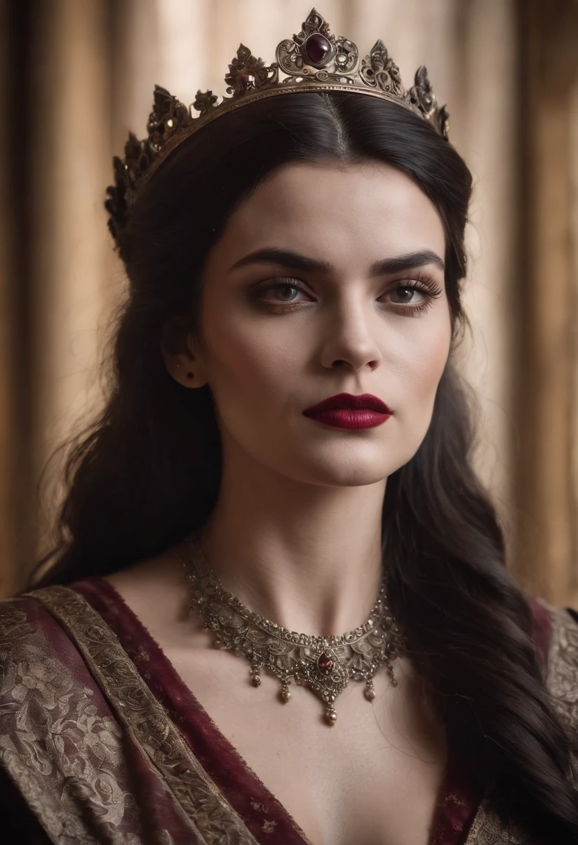 (masterpiece, Best quality, professional, perfect composition, very aesthetic, absurdity, ultra detailed, complex parts:1.3) Movie frame, Soviet woman, Officer, model appearance, a lot of makeup, sexy face with full makeup,