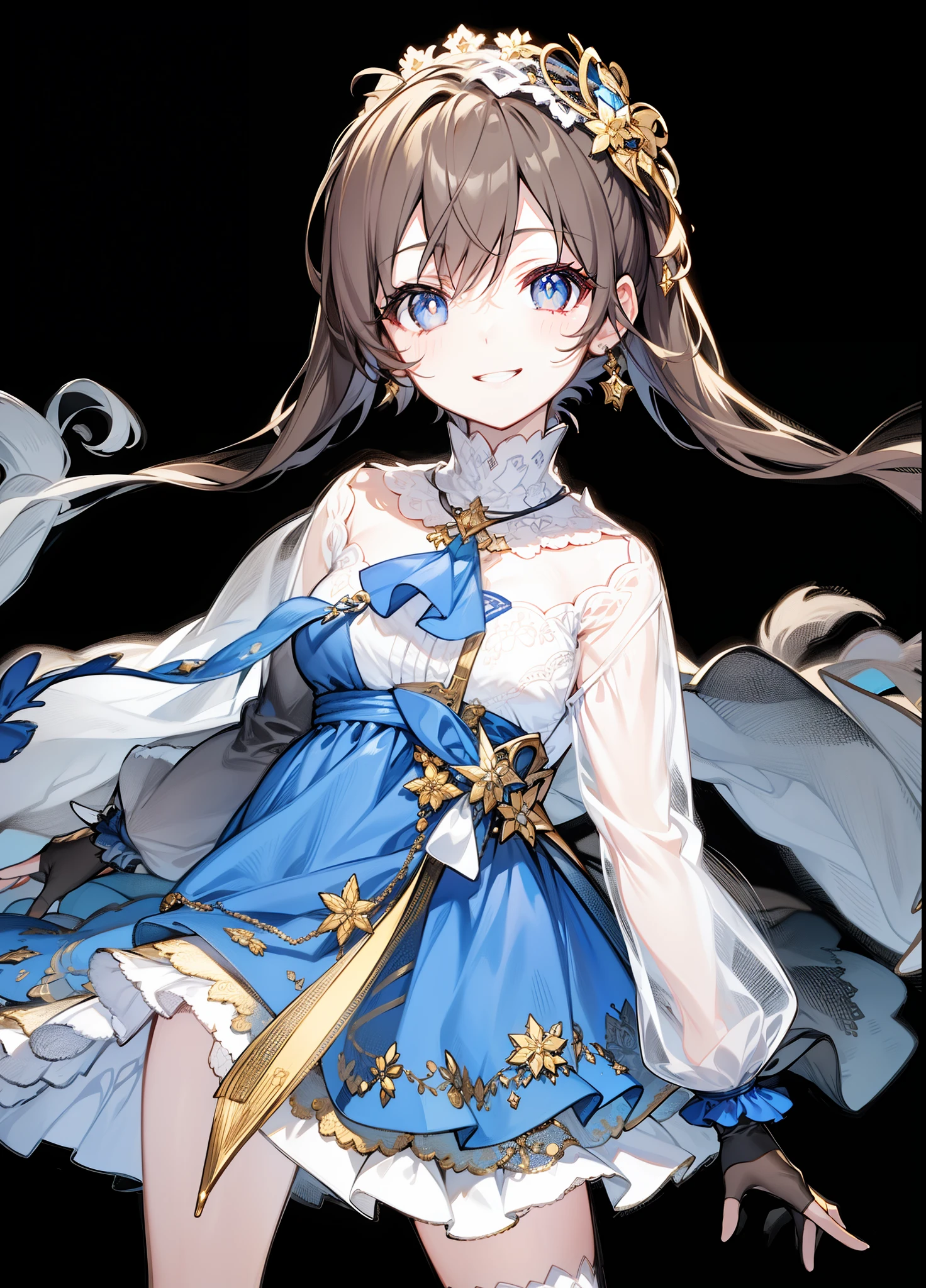 ((tmasterpiece:1.4,best qualtiy))+,(hyper-detailing)+,(Ultra-detailed eyes)+,smiling girl