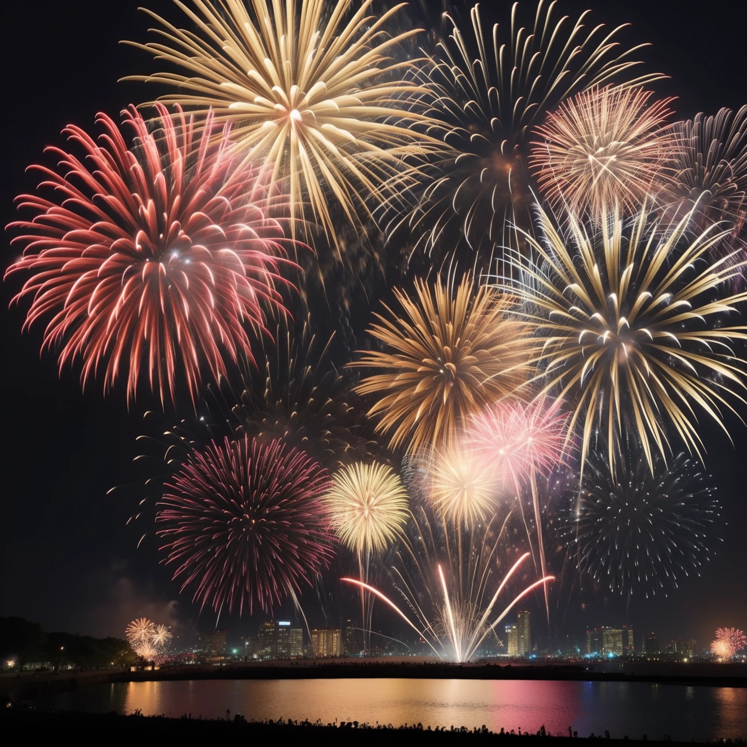 Brilliant fireworks