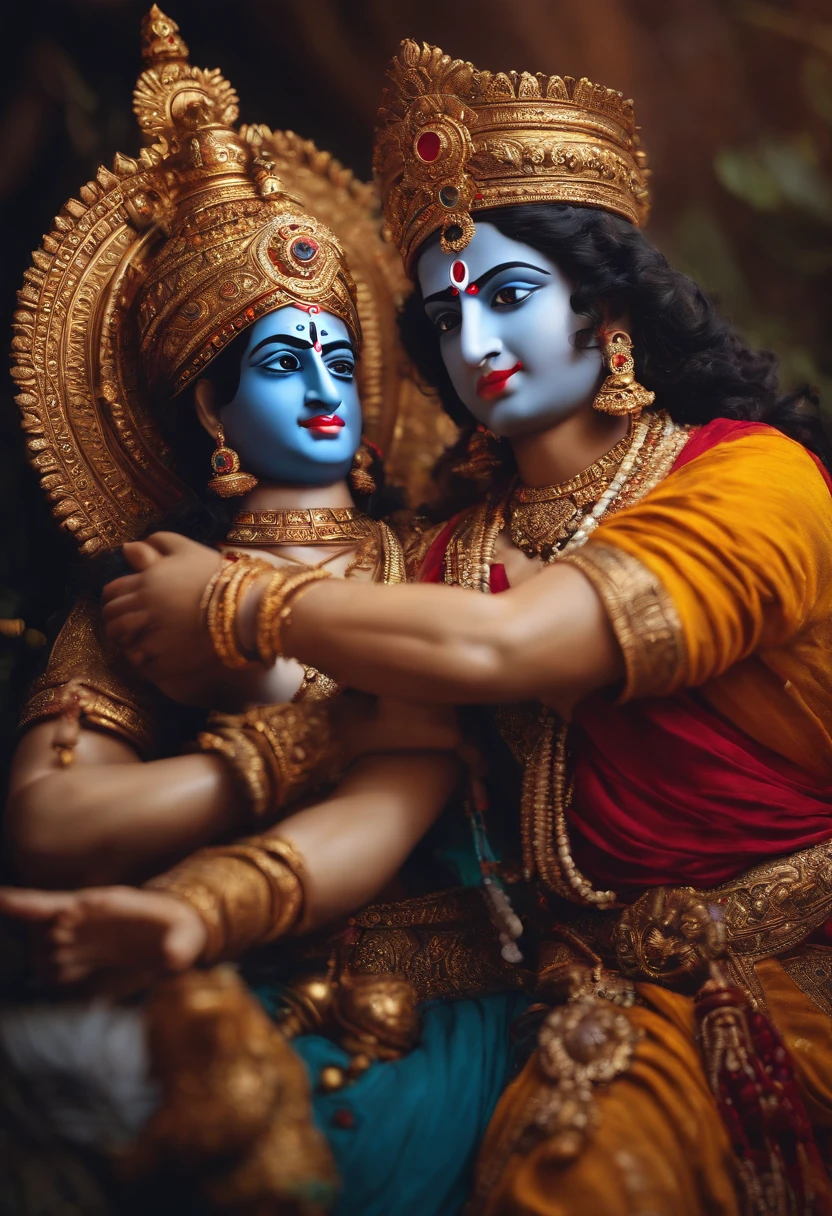 krishna in war