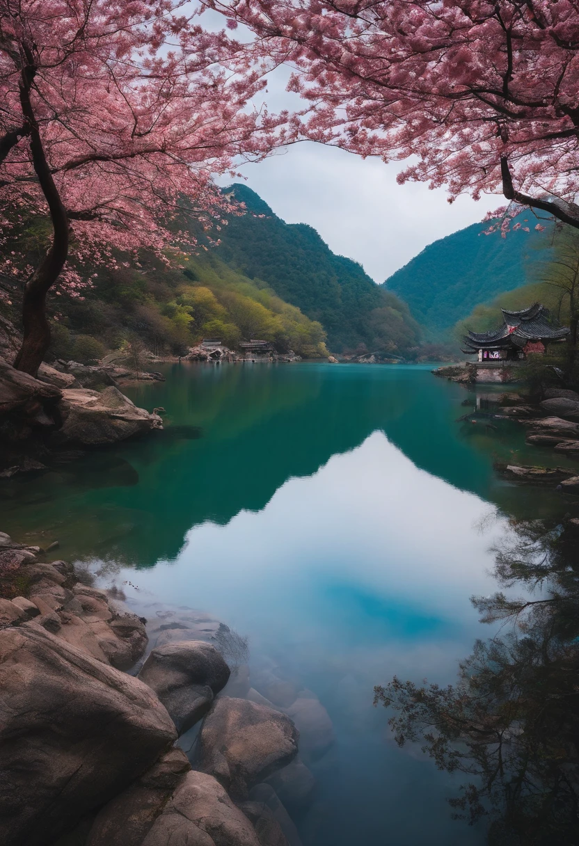 The water at Peach Blossom Lake is thousands of feet deep,Sending me love is not as good as Wang Lun