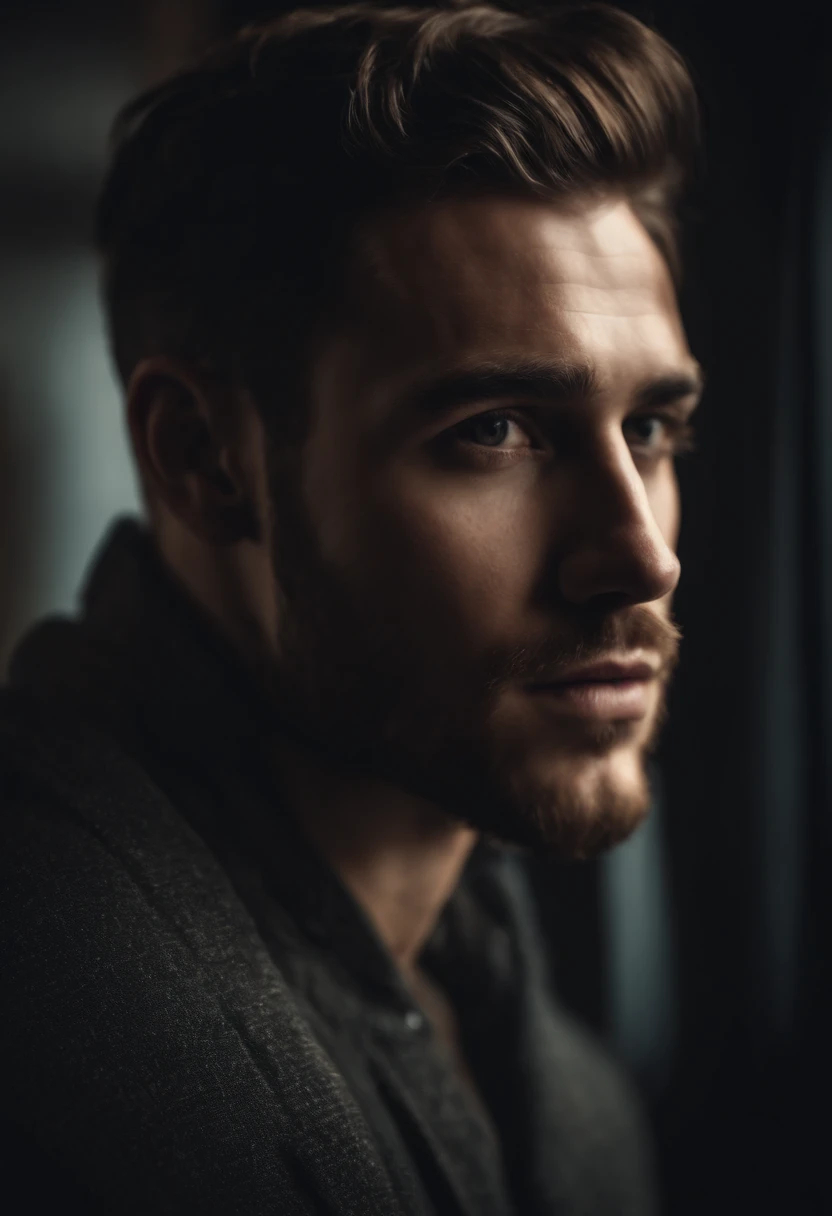 Portrait of young man