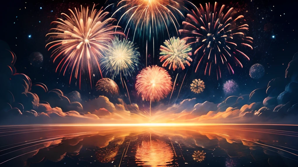 (best quality,highres:1.2),ultra-detailed,photorealistic,stars,explosive fireworks, vibrant colors, dazzling lights, Van Gogh-style brushstrokes, swirling motion, surreal atmosphere, dazzling bursts of light, magical night sky, dynamic composition, intensively detailed fireworks, breathtaking display of colors, vibrant bursts of energy, meticulously painted, lively and vibrant, mesmerizing explosion of colors, dreamlike scene, Van Gogh's signature style, ethereal glow, lively brushwork, vibrant and energetic strokes, passionate explosions, captivating bursts of light, vivid celestial display, mesmerizing display of fireworks, harmonious color palette, expressive and bold brushstrokes, immersive and enchanting, vividly illuminated night scene, Van Gogh's whimsical interpretation, energetic and captivating, vivid and dynamic composition, dazzling display of brilliance, intense and vibrant colors, dreamy and surreal fireworks, masterfully crafted rendition, celestial masterpiece, poetic and enchanting.